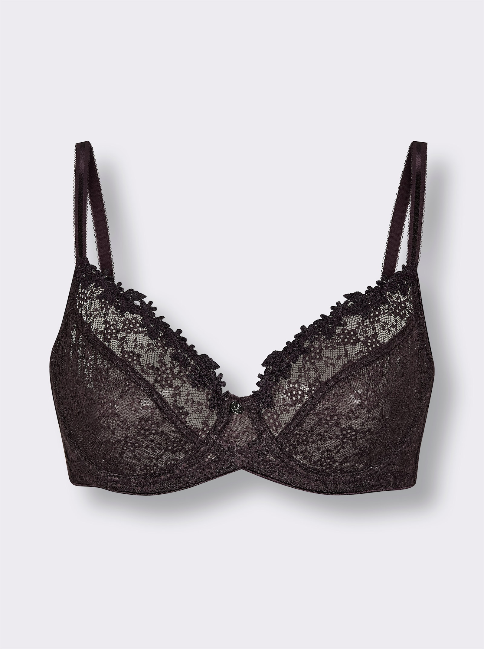 wäschepur Bügel-BH - aubergine