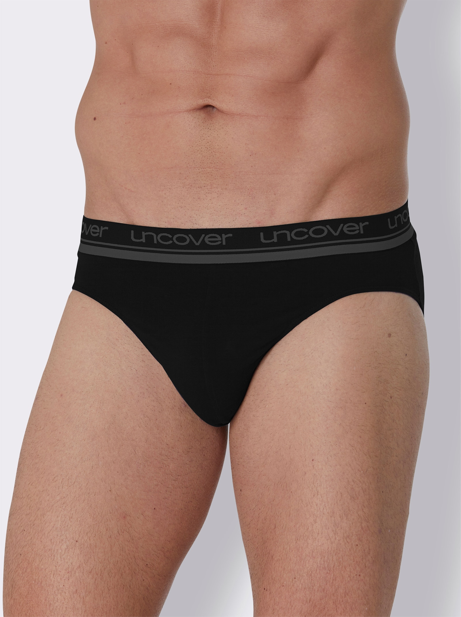 Schiesser Slips - schwarz