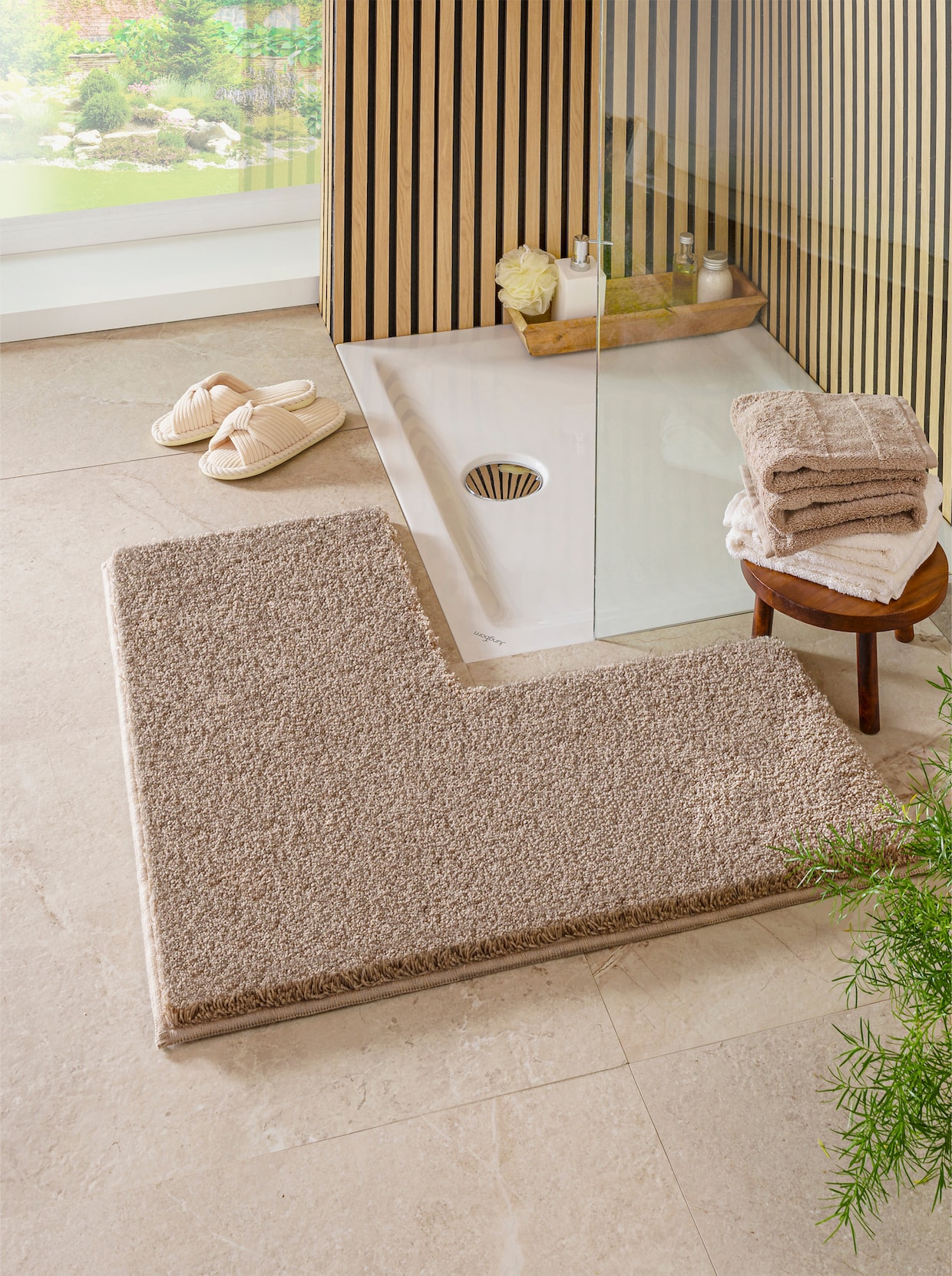 Grund Badematte - taupe
