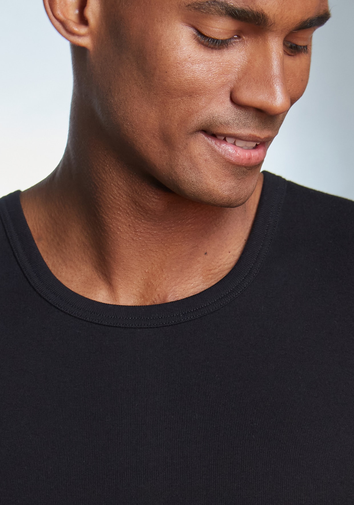 H.I.S Muscleshirt - grau-meliert, schwarz, weiß