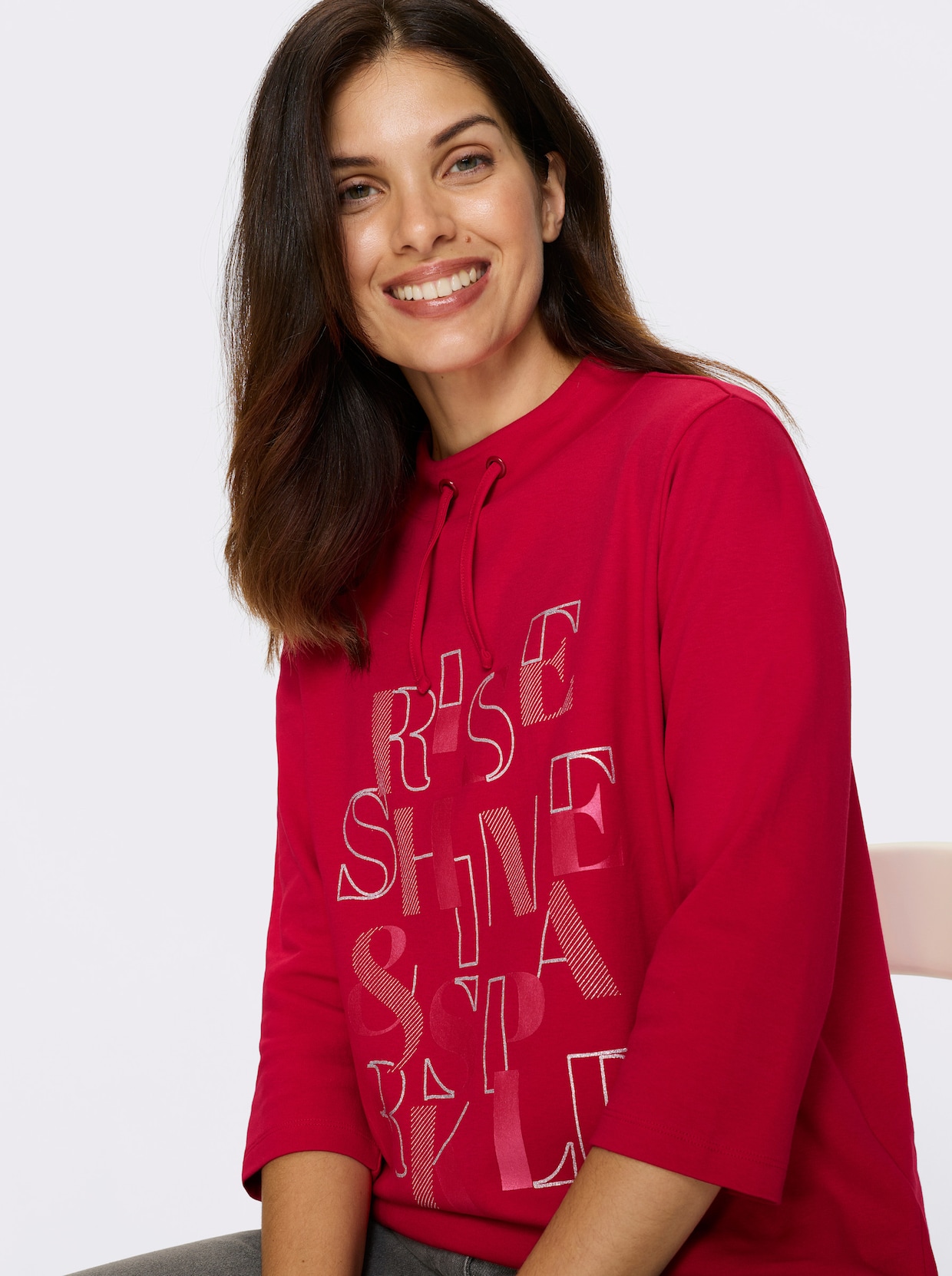 Sweatshirt - rot
