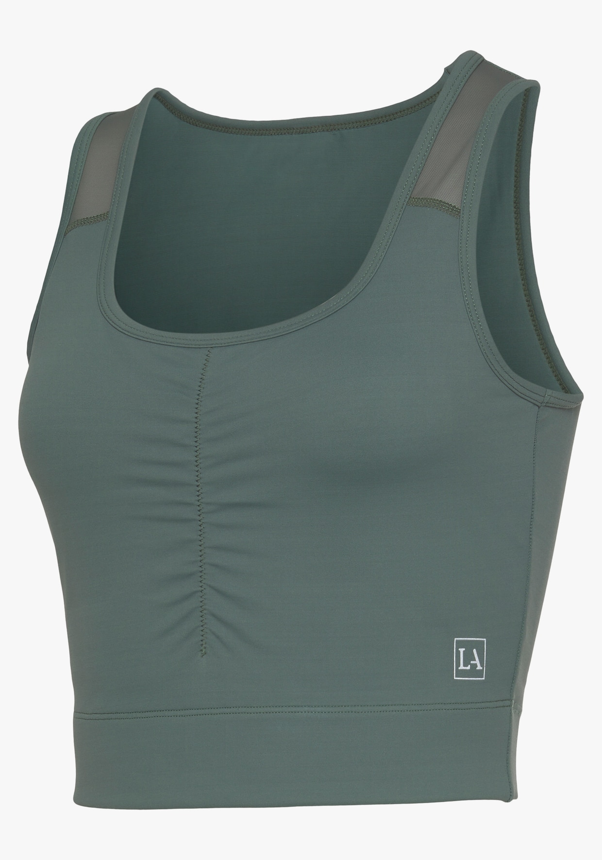 LASCANA ACTIVE Crop-Top - khaki