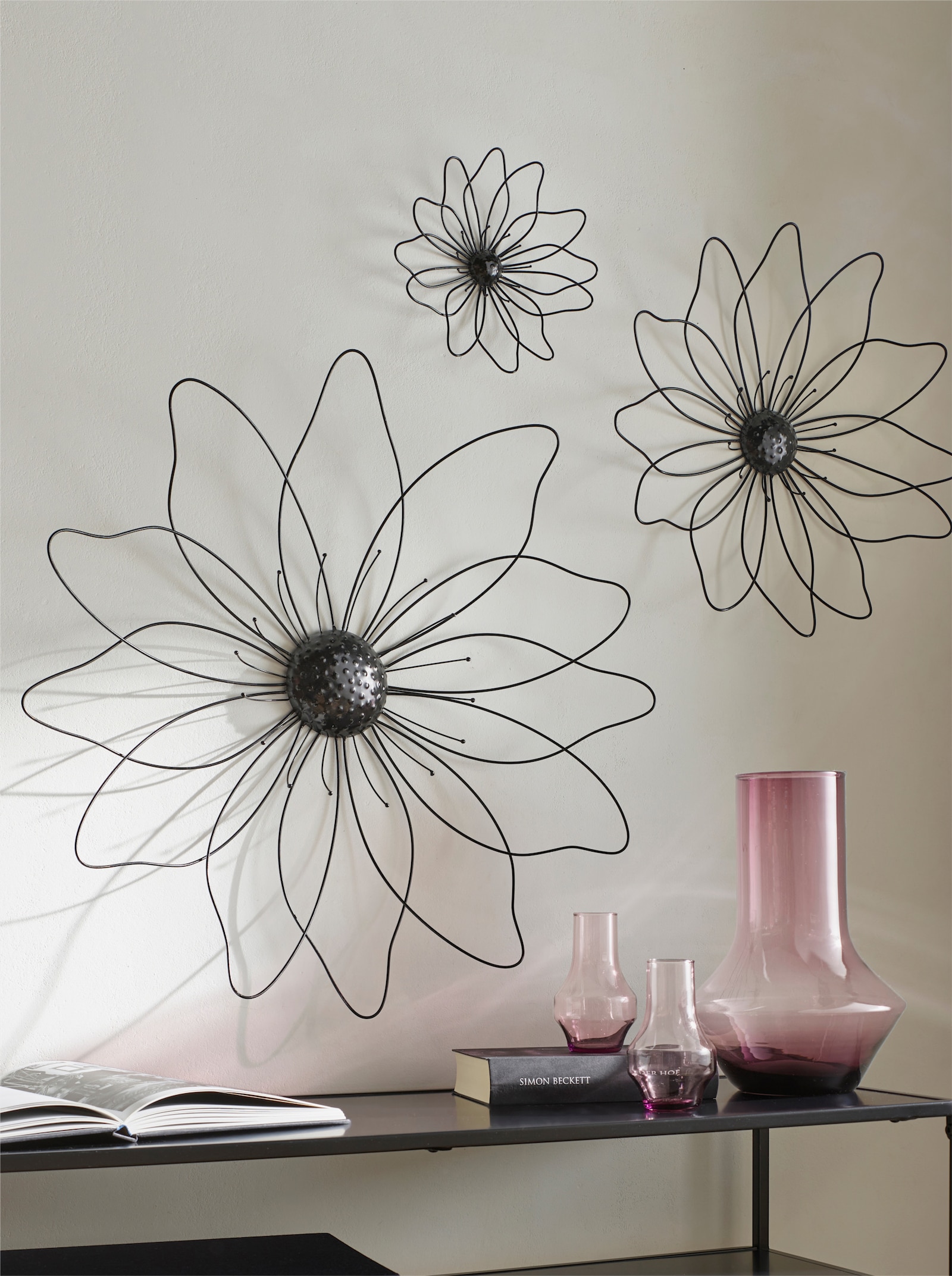 heine home Wanddeko - schwarz