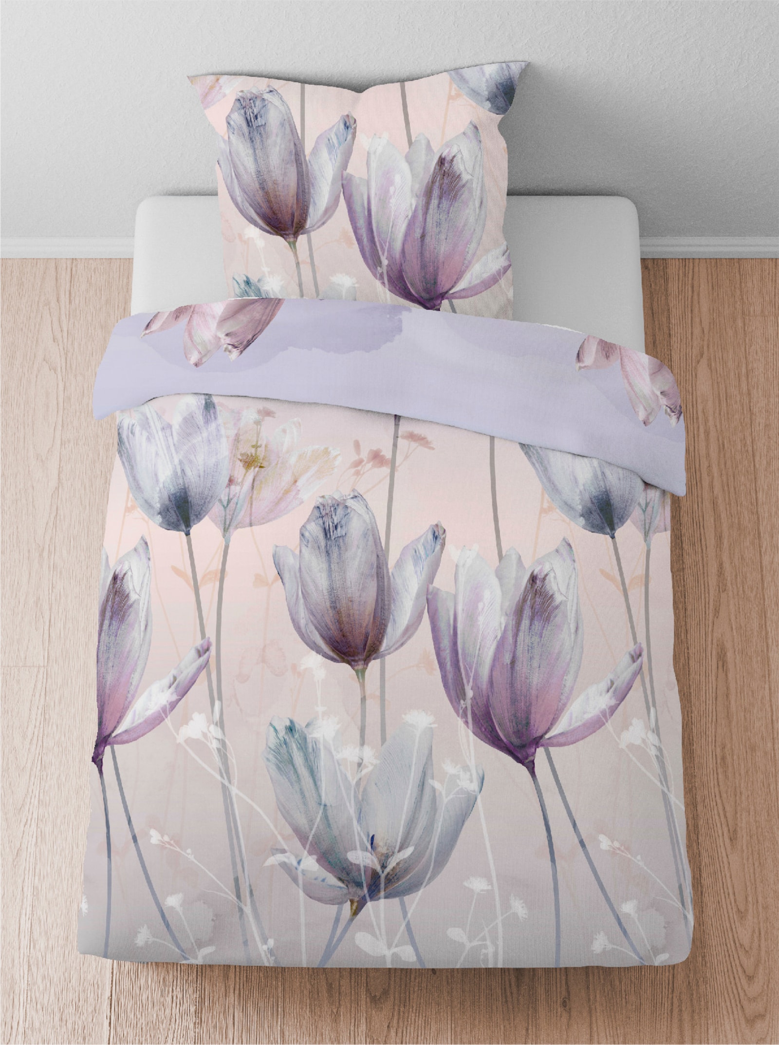 Biberna Bettwäsche - flieder