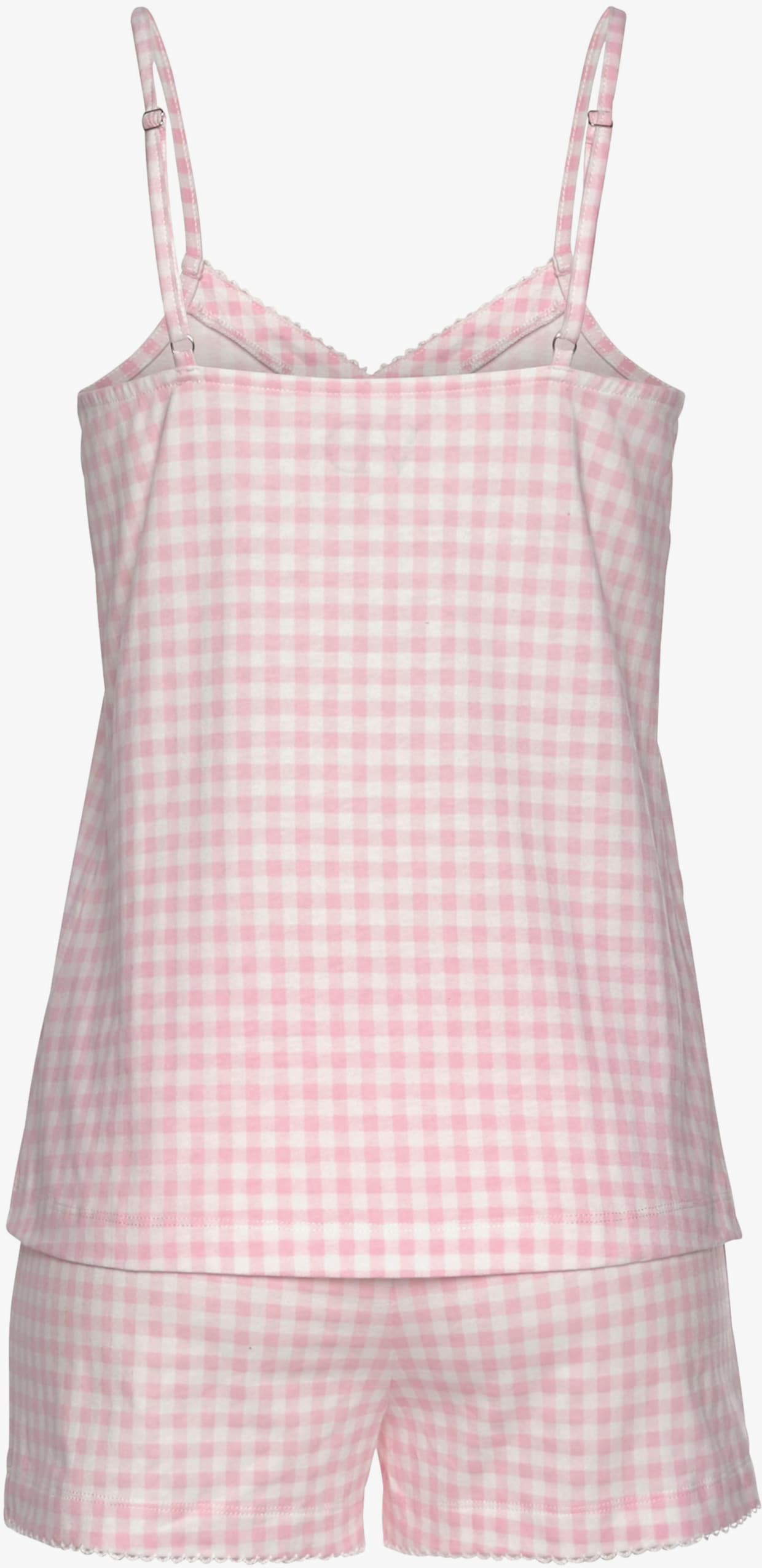 Vivance Dreams Pyjama court - rose-blanc