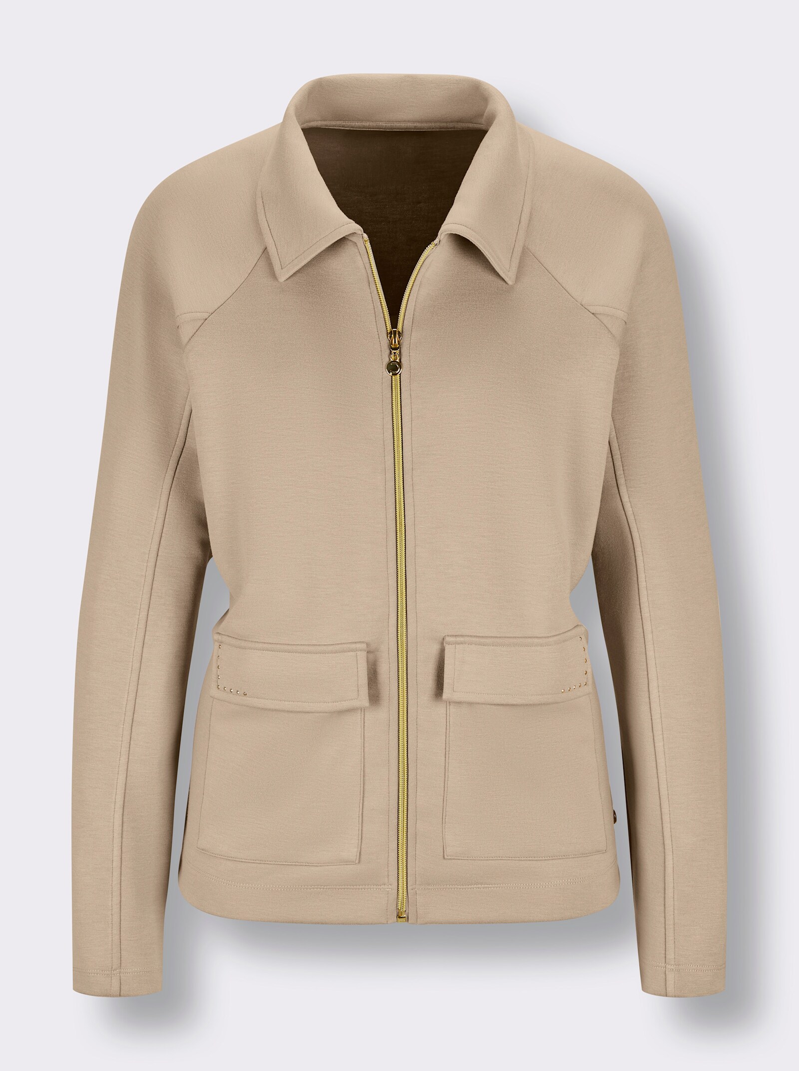 CREATION L PREMIUM Jacke mit Modal - beige