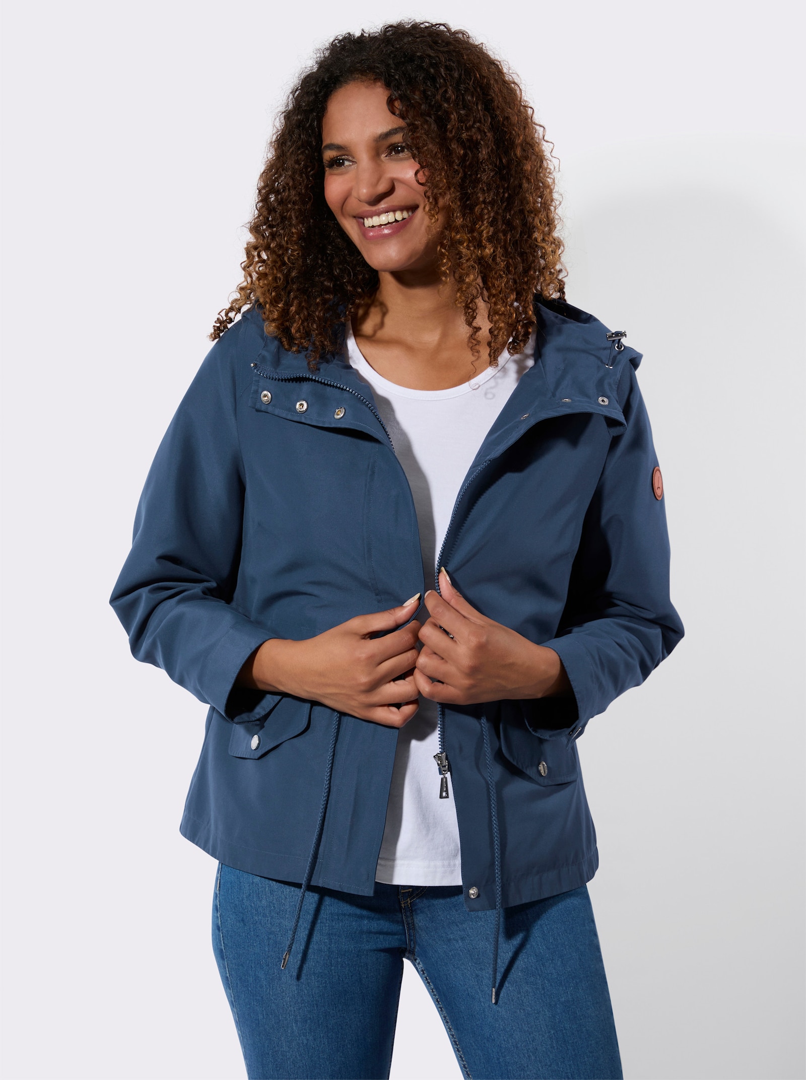 Jacke mit Gehschlitz hinten - dunkelblau