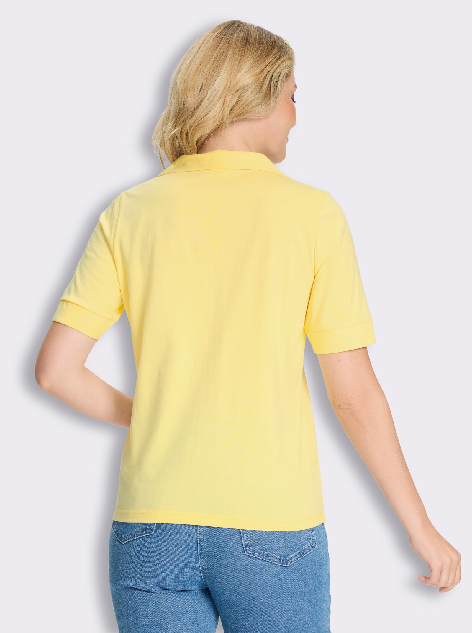 Poloshirt - zitrone