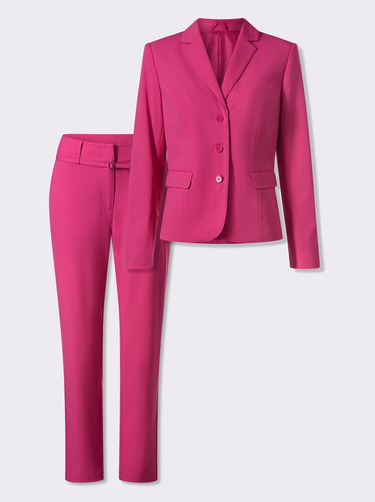 heine Hosenanzug in elastischer Qualität - fuchsia