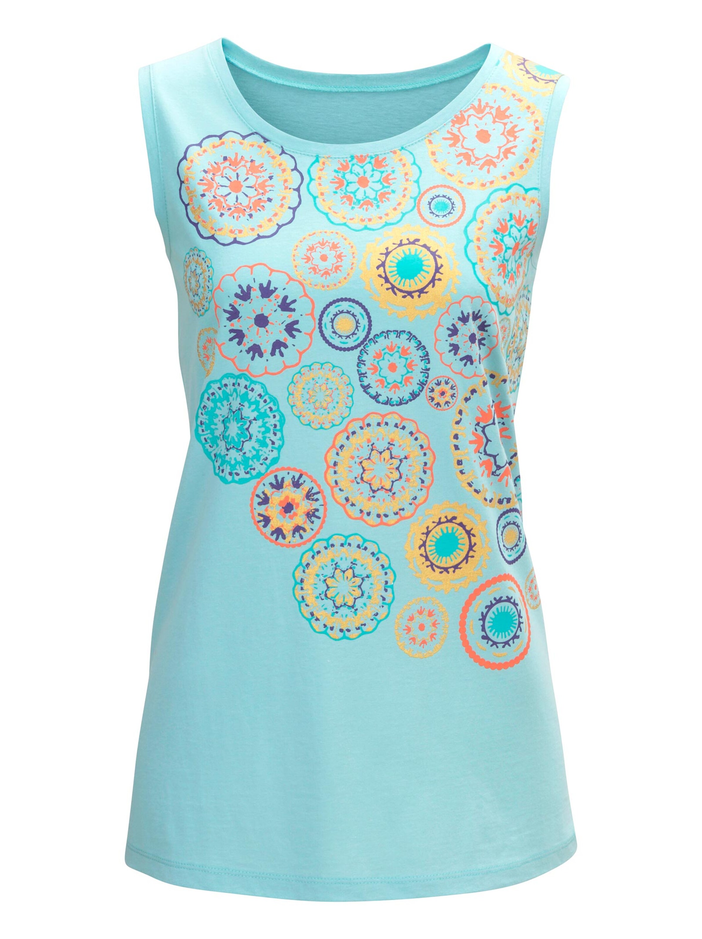 Shirtjacke + Top - mint