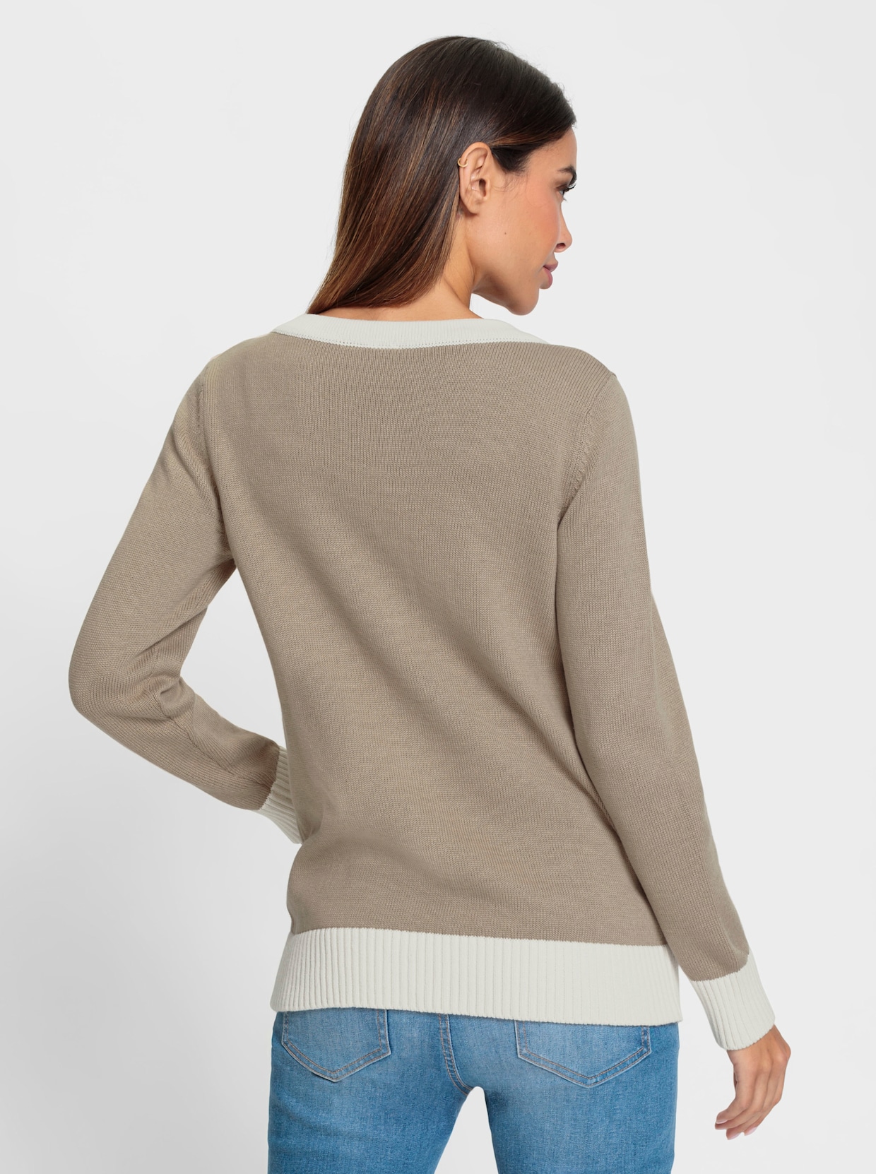 heine Cardigan - sesam-ecru