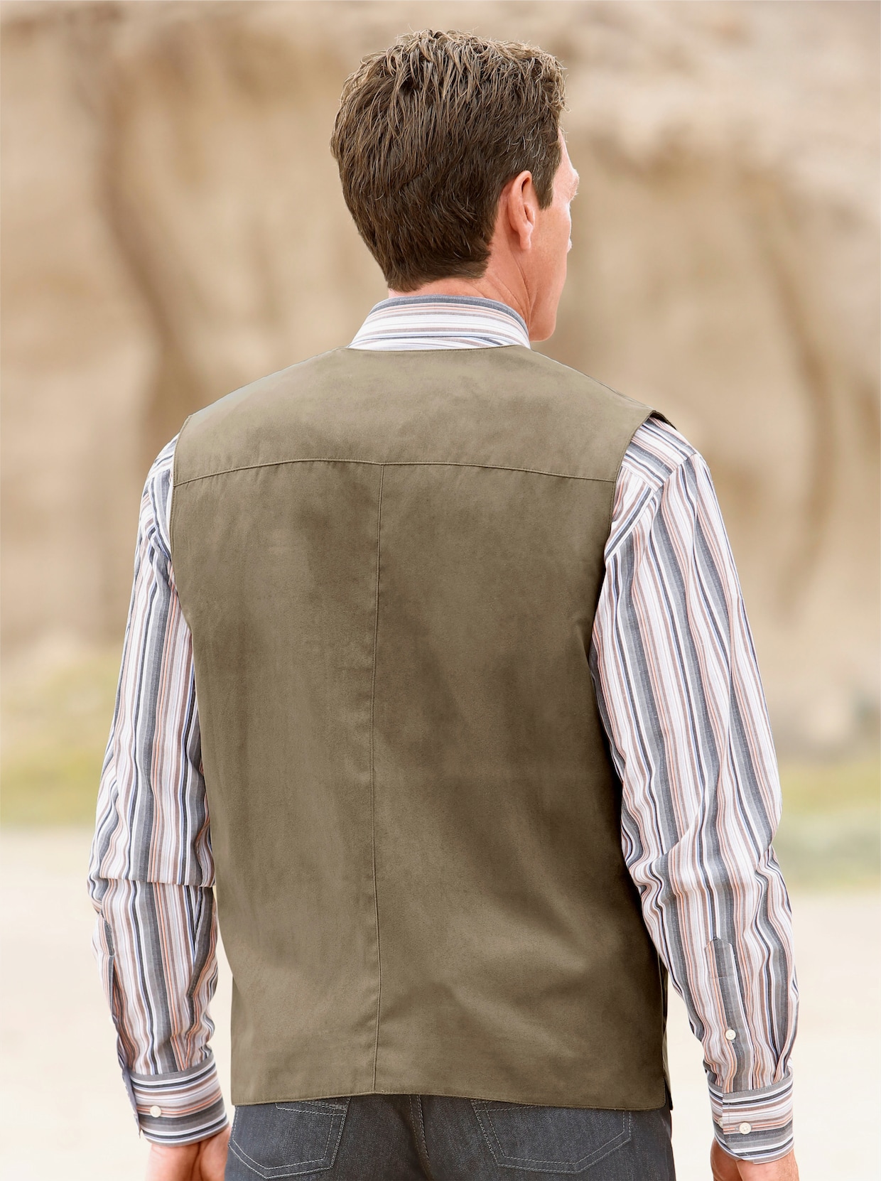 Marco Donati Gilet - taupe