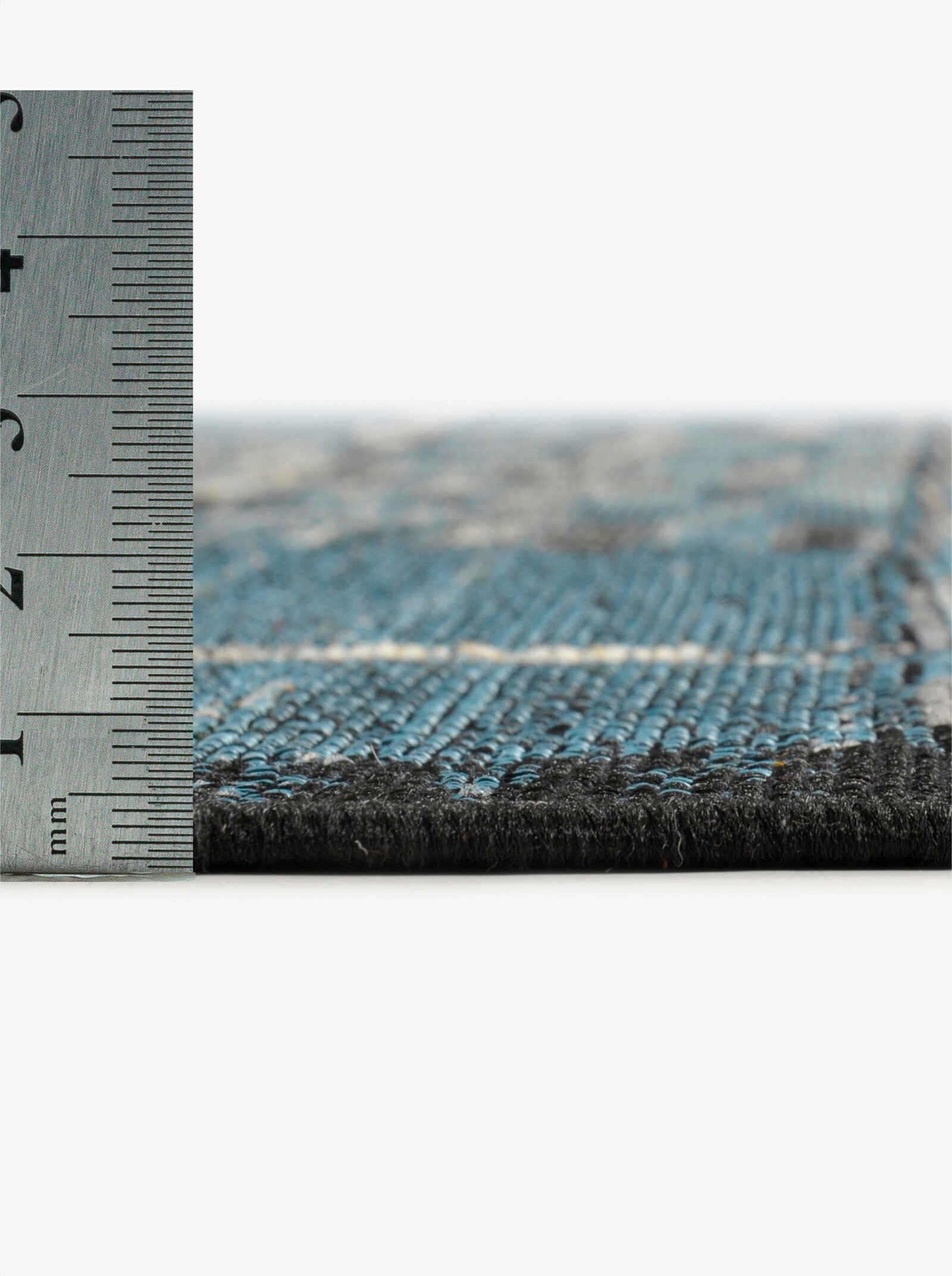 Theko Teppich - blau