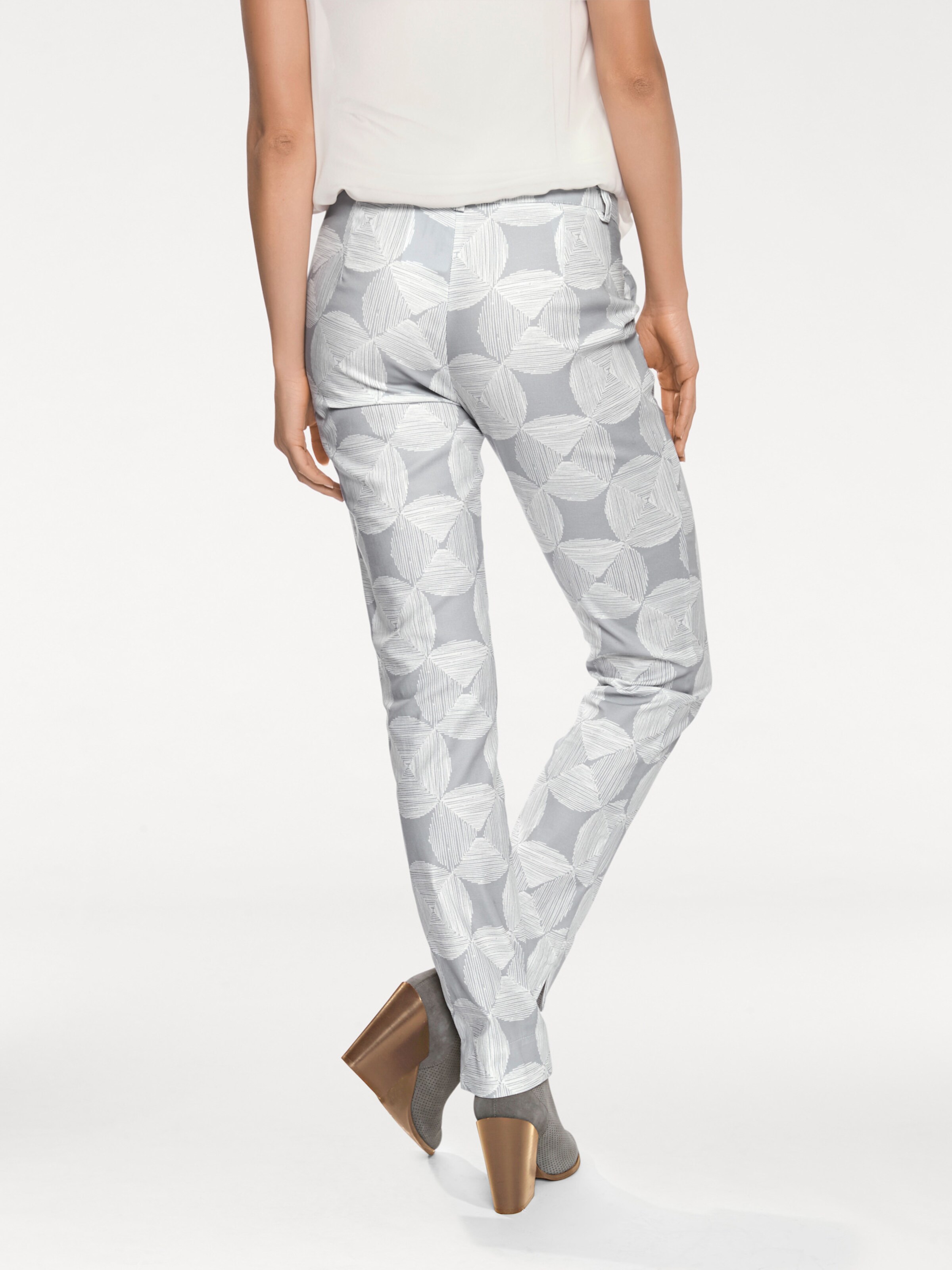 Broek met print