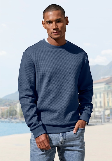 John Devin Sweatshirt - blau