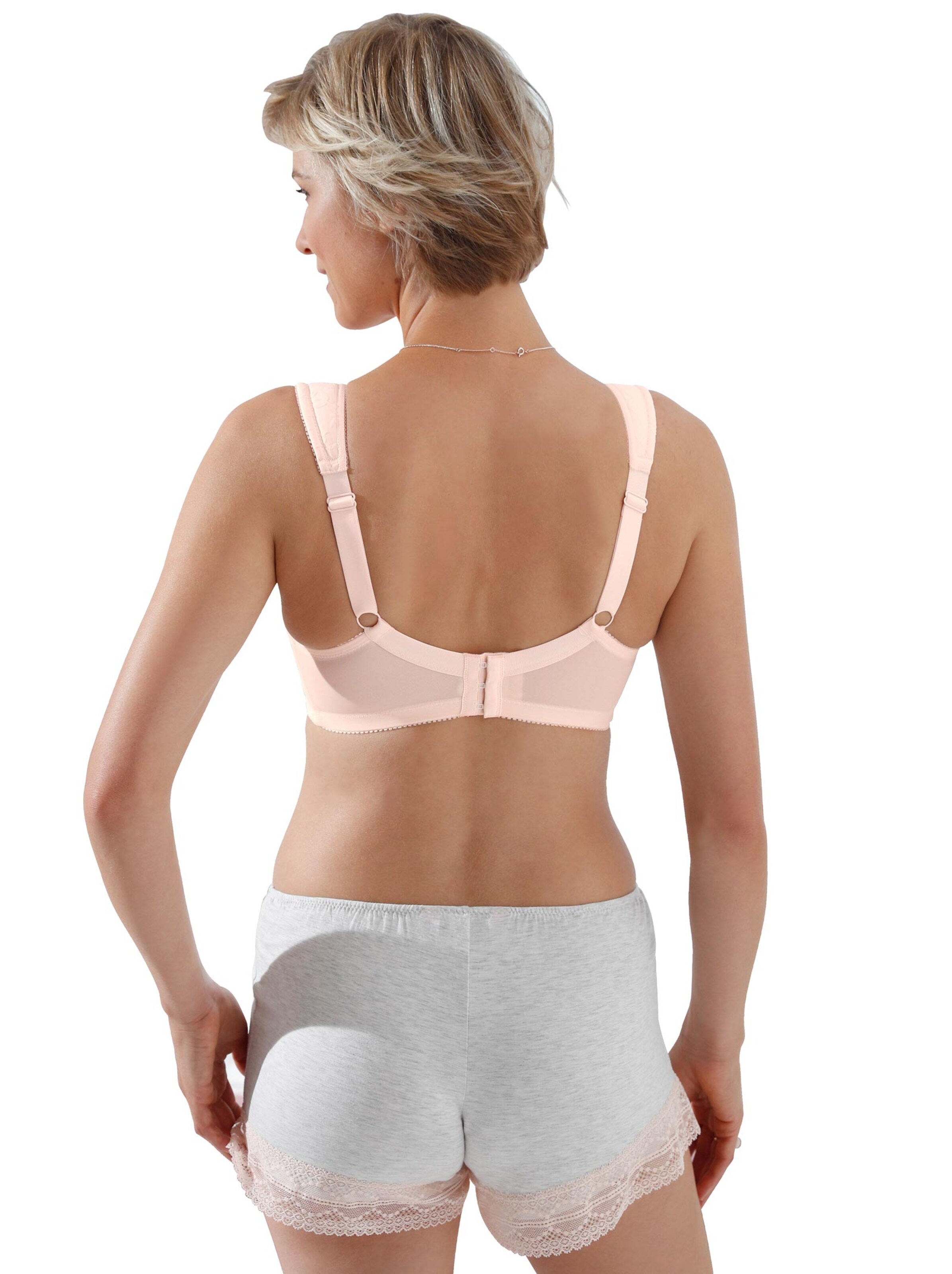 Susa Entlastungs-BH ohne Bügel - puder