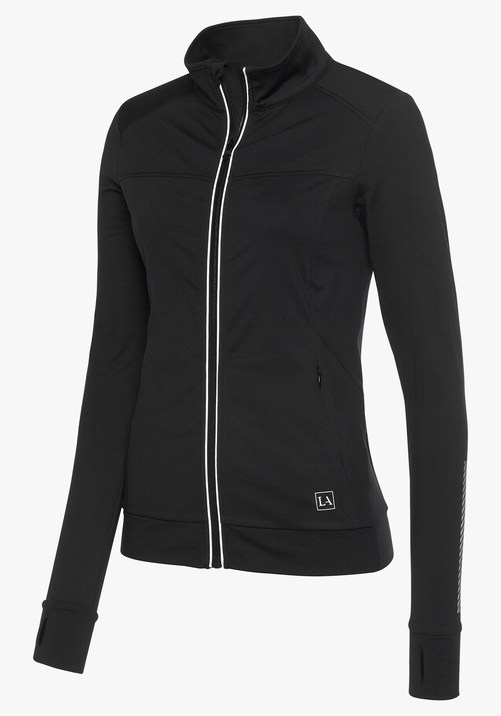 LASCANA ACTIVE Laufjacke - schwarz