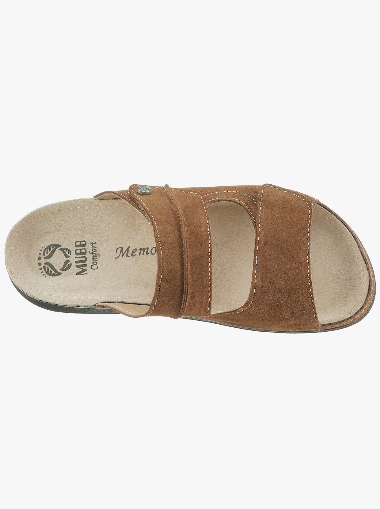 slippers - cognac