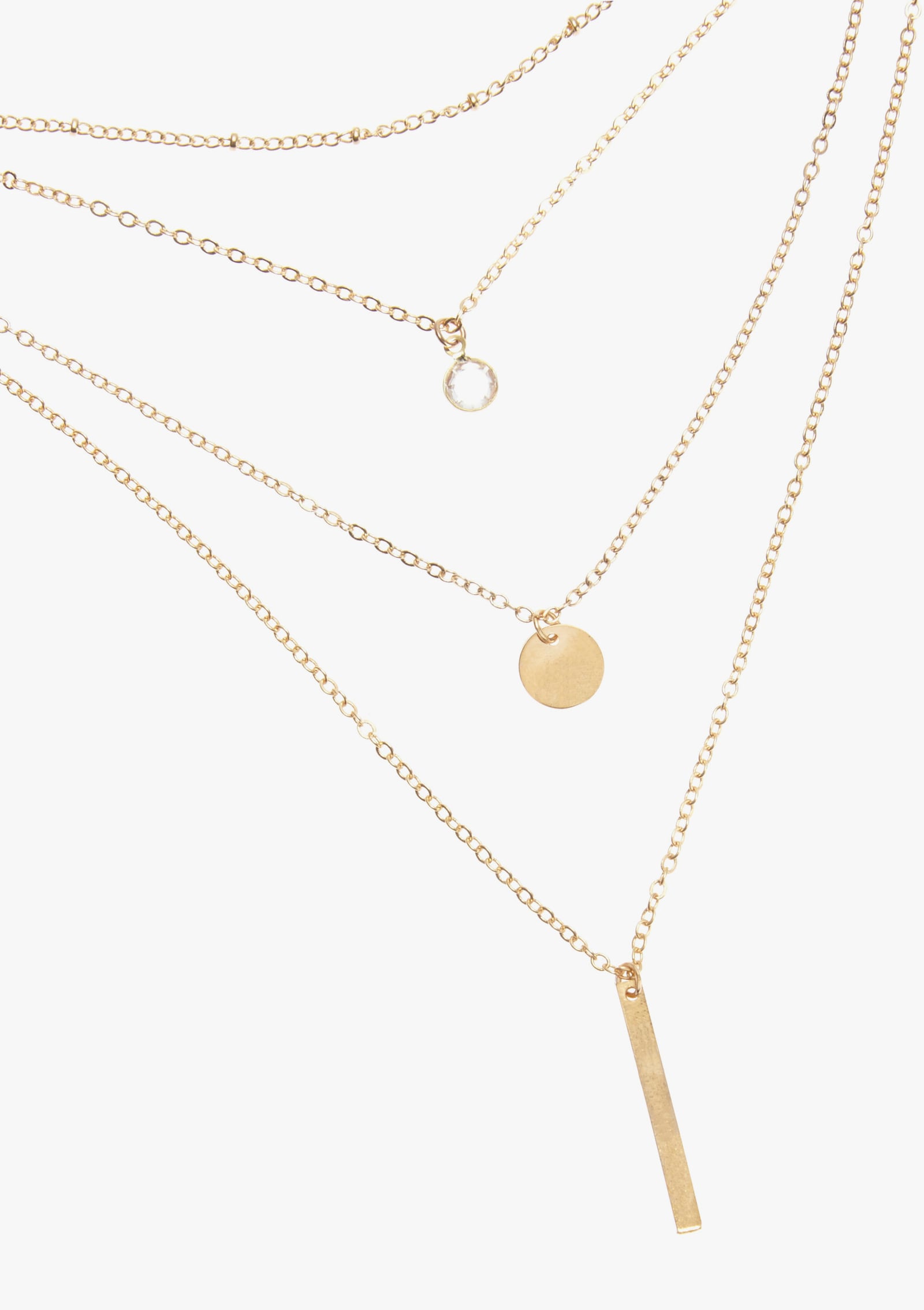 LASCANA Kette mit Anhänger - goldfarben