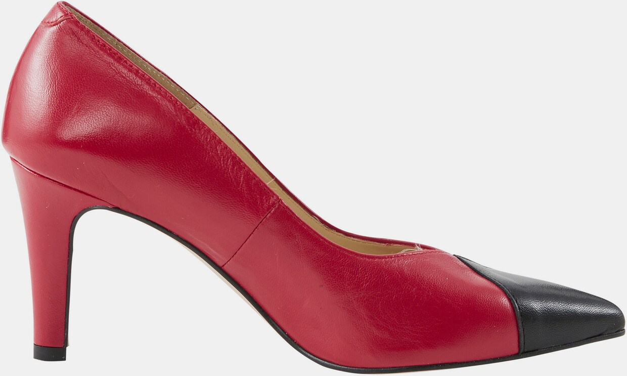 heine Pumps - rot-schwarz
