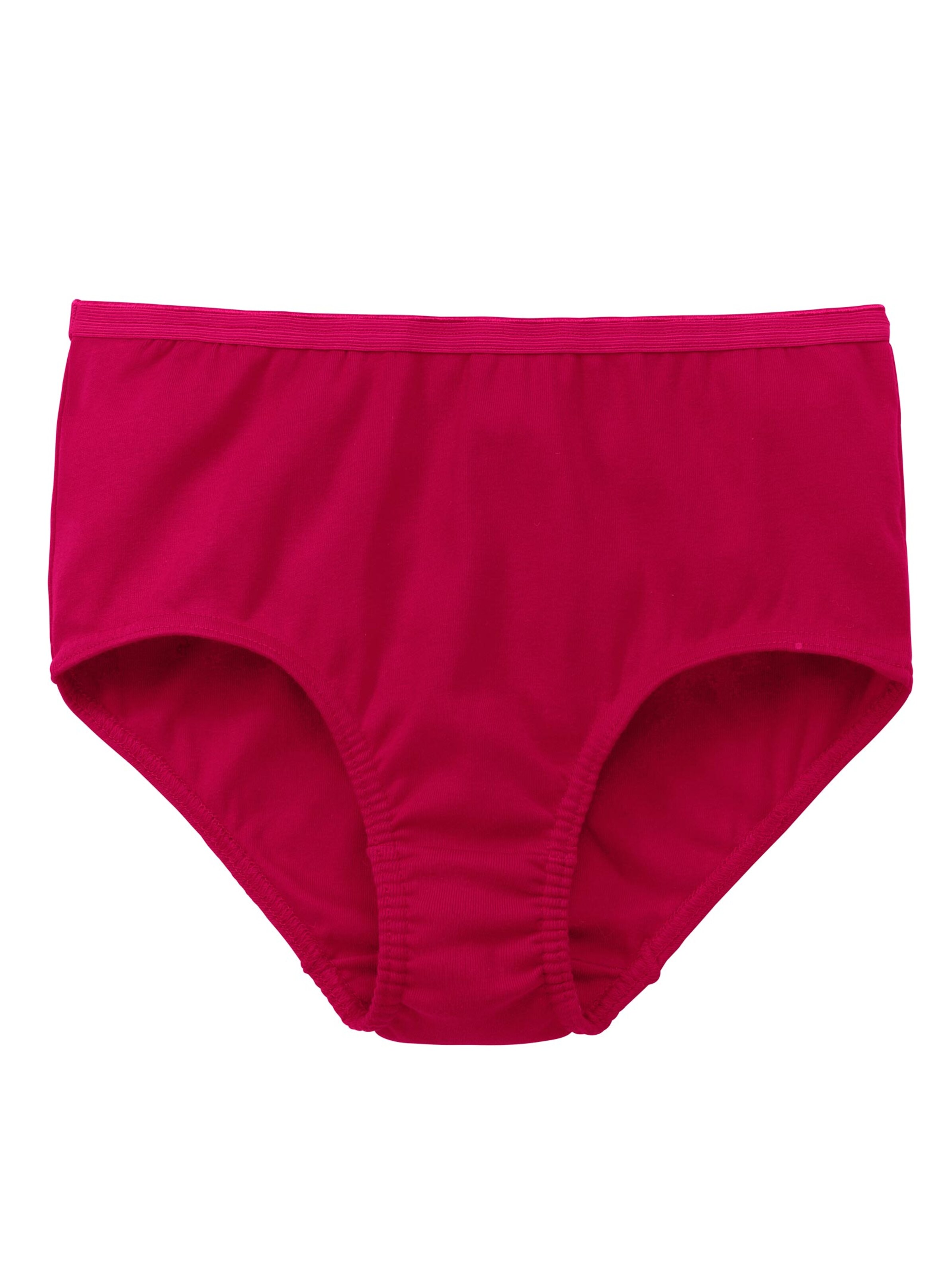 wäschepur Taillenslip - rot + rot-geringelt