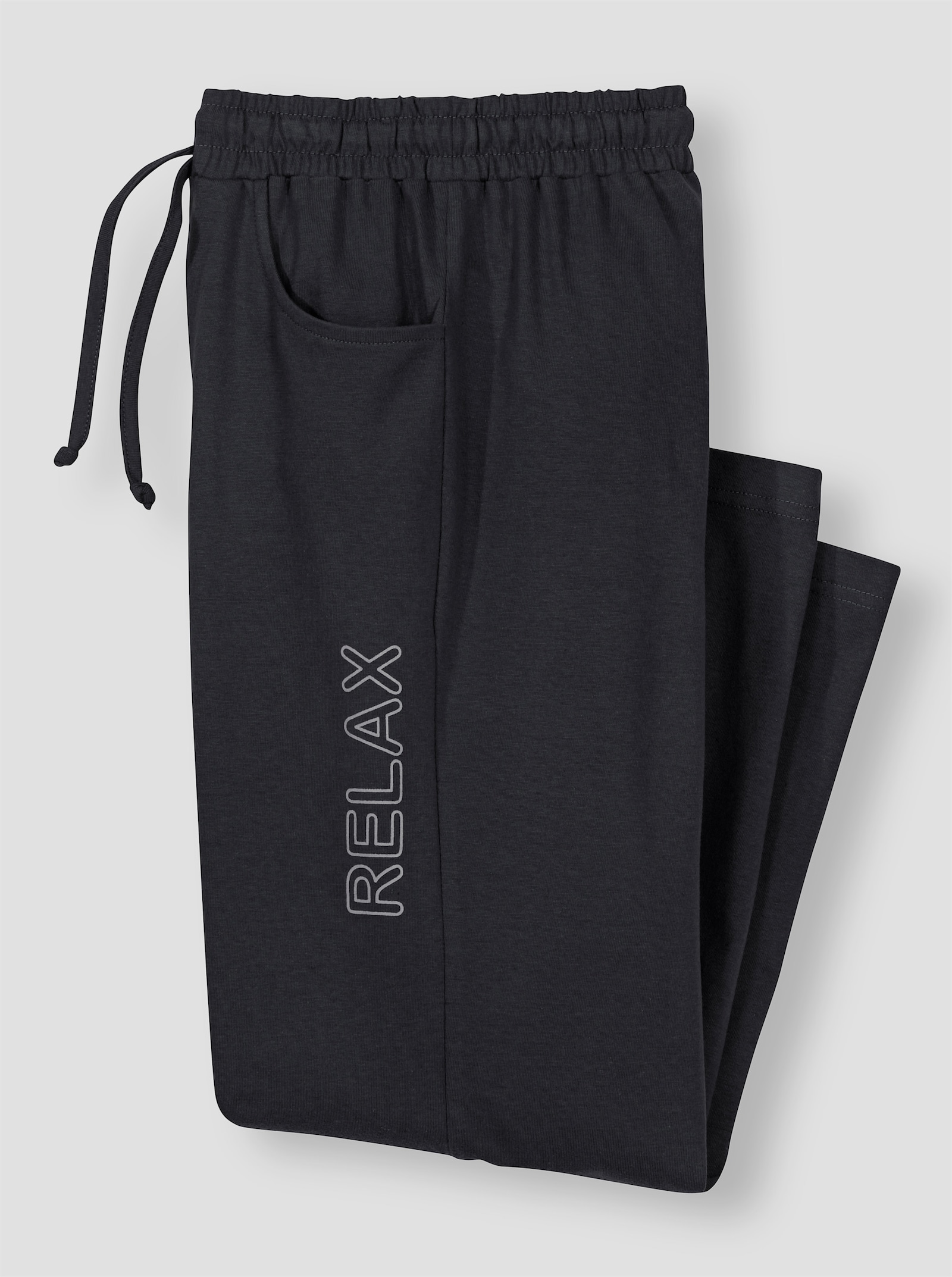 7/8 kalhoty pro volný čas - černá