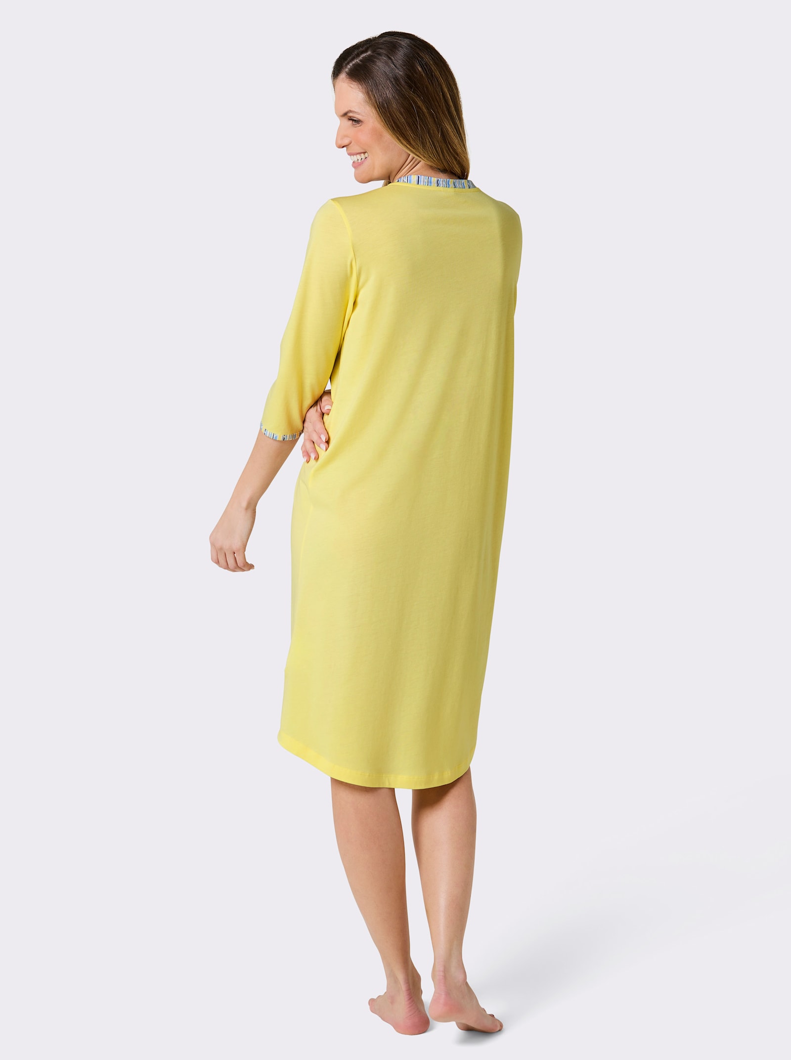 wäschepur Nachthemd - zitrone