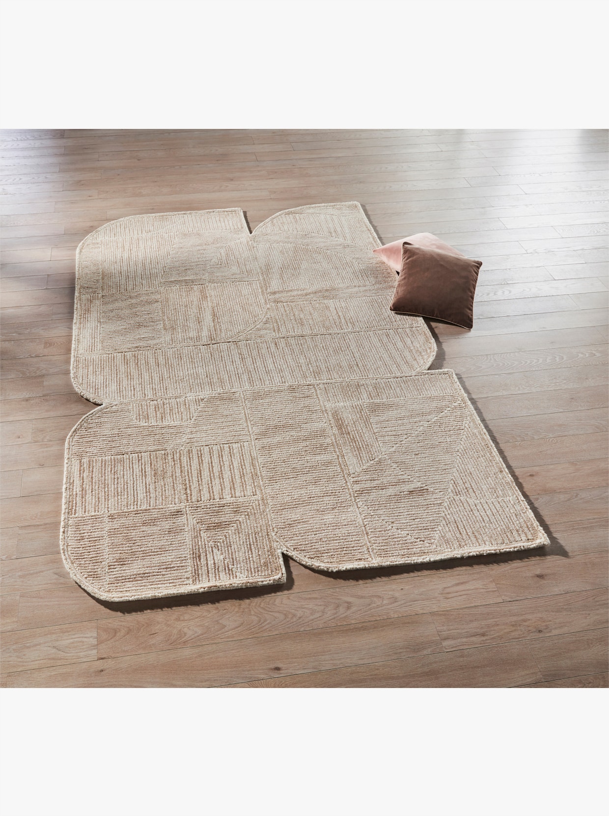 heine home Tapijt - taupe/ecru