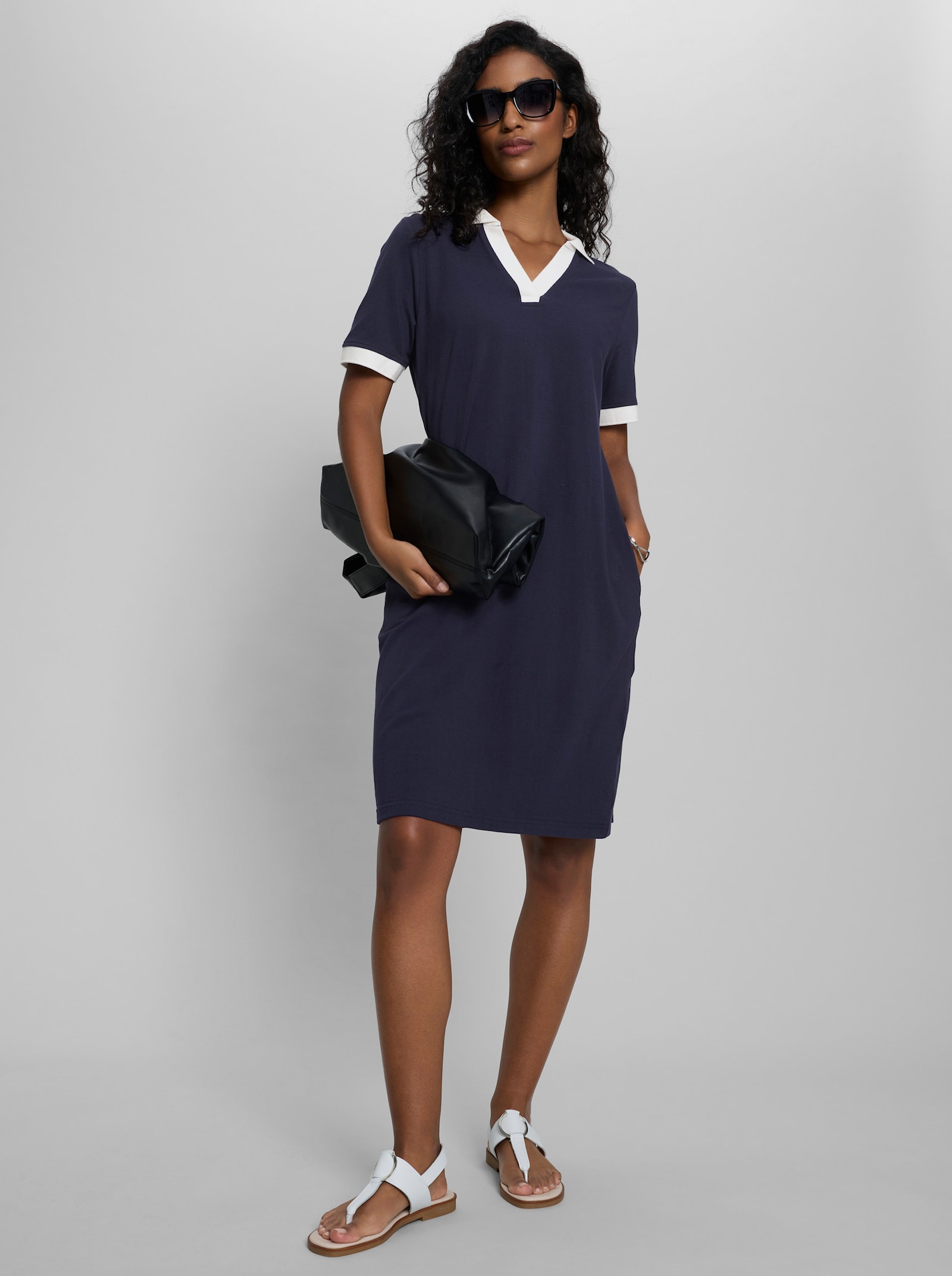 heine Polokleid - marine