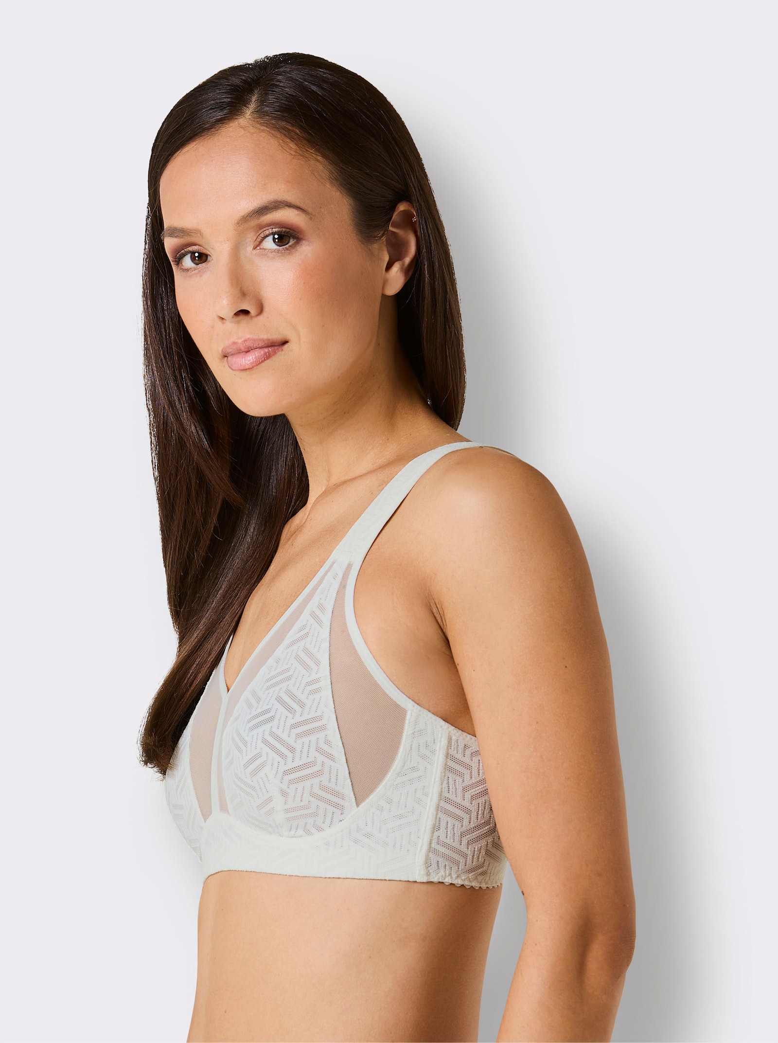 wäschepur Komfort-BH ohne Bügel - ecru