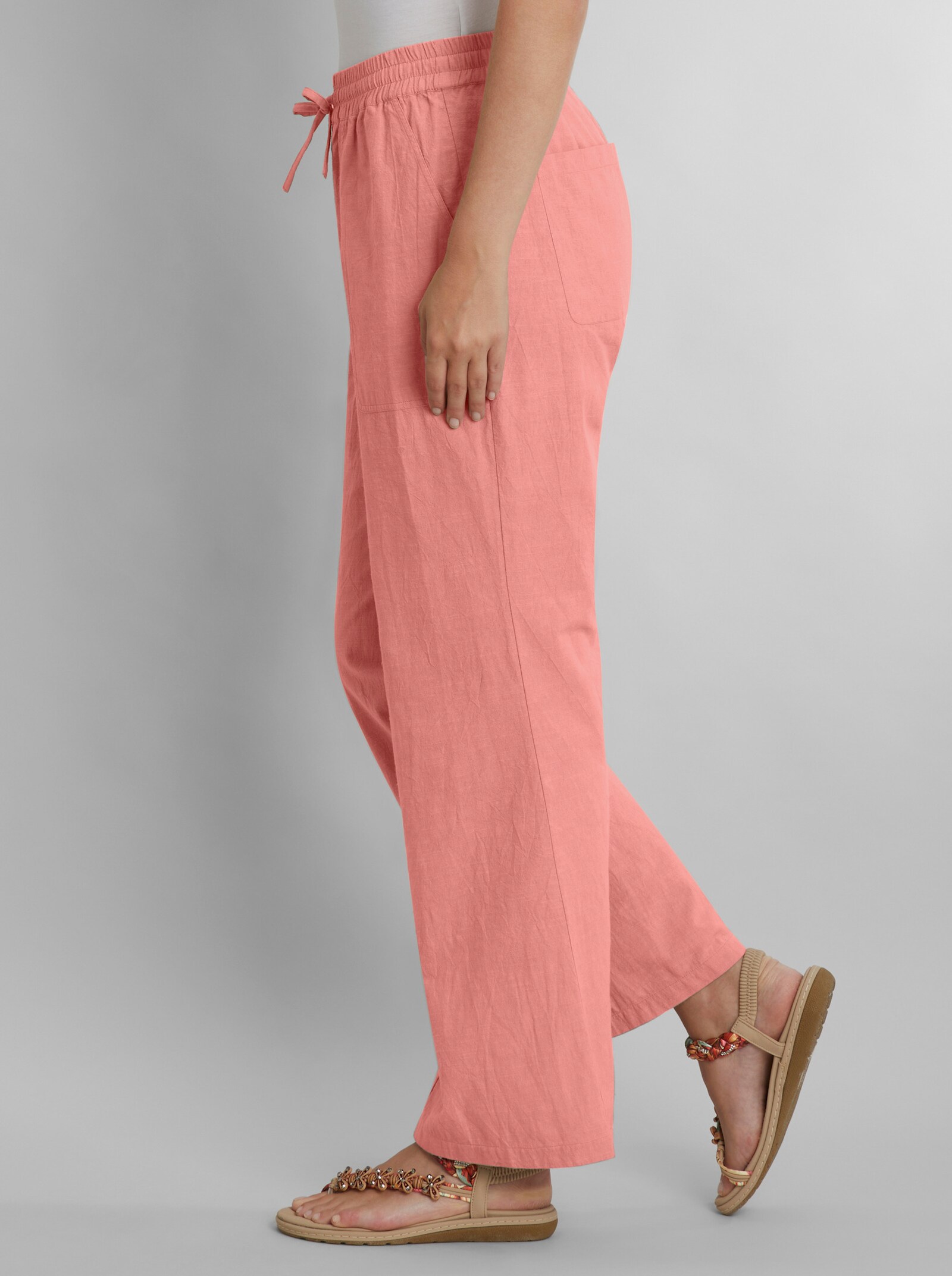 heine Schlupfhose aus Baumwolle - flamingo