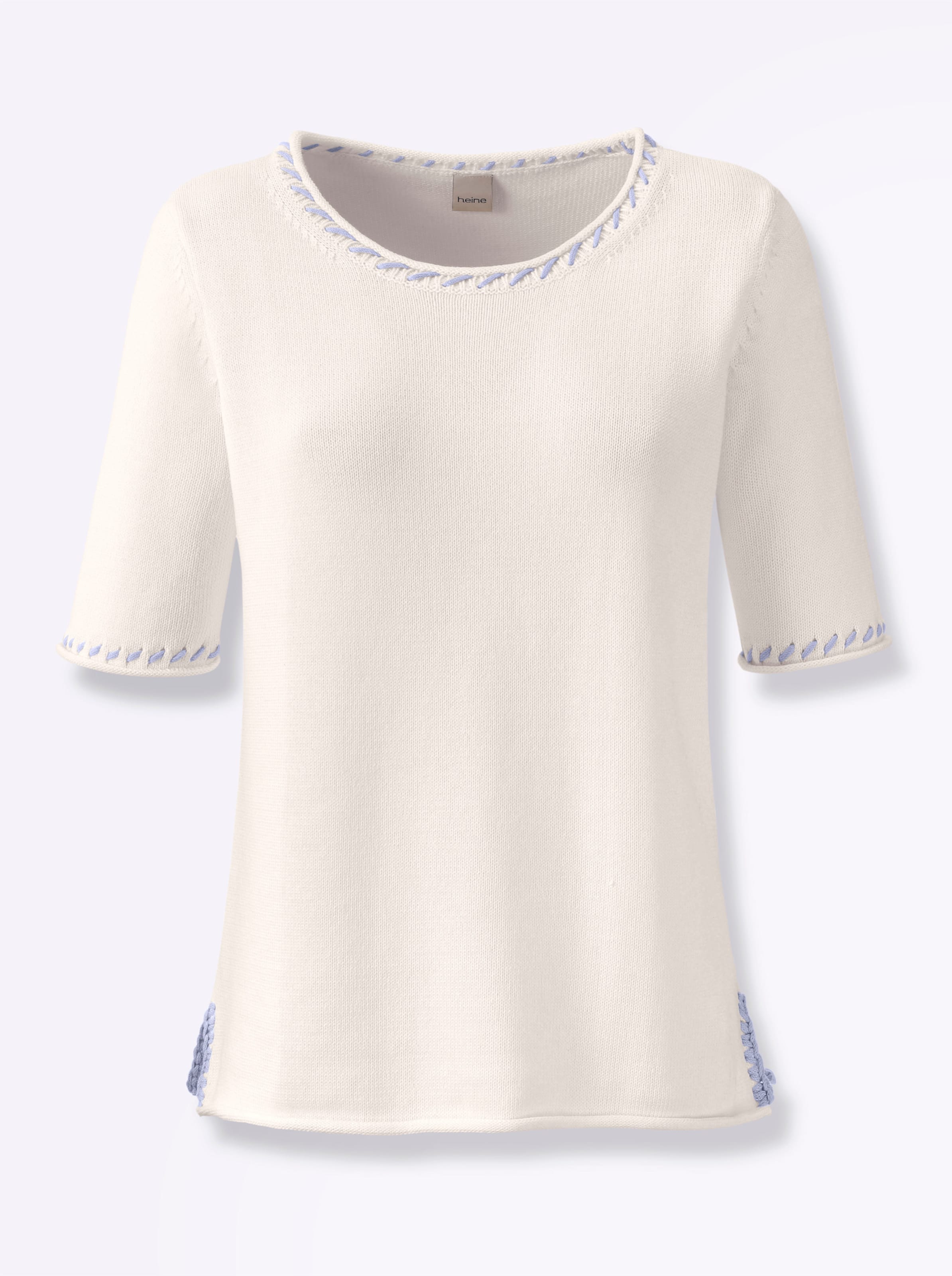 Kurzarmpullover
