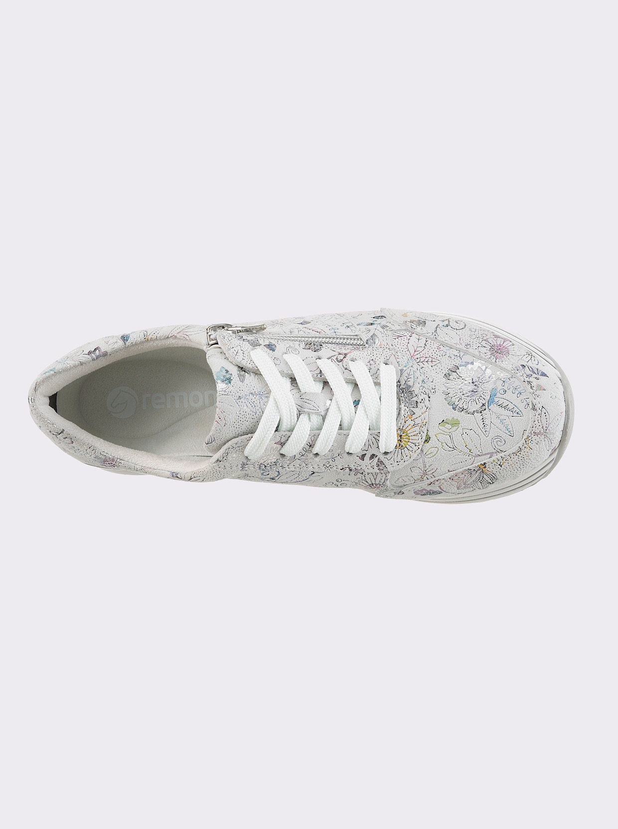 Remonte Sneaker - hellgrau-bedruckt