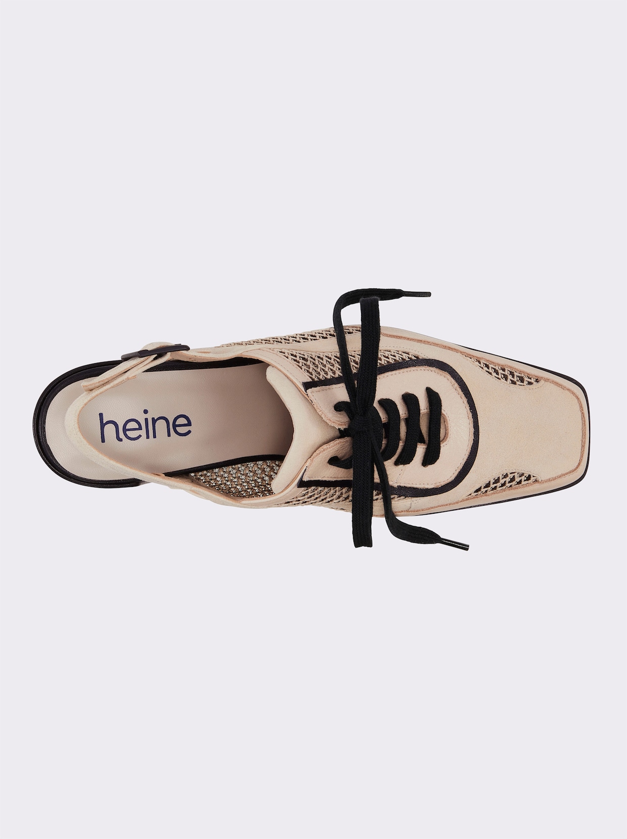 heine Slingpumps - champagne/zwart