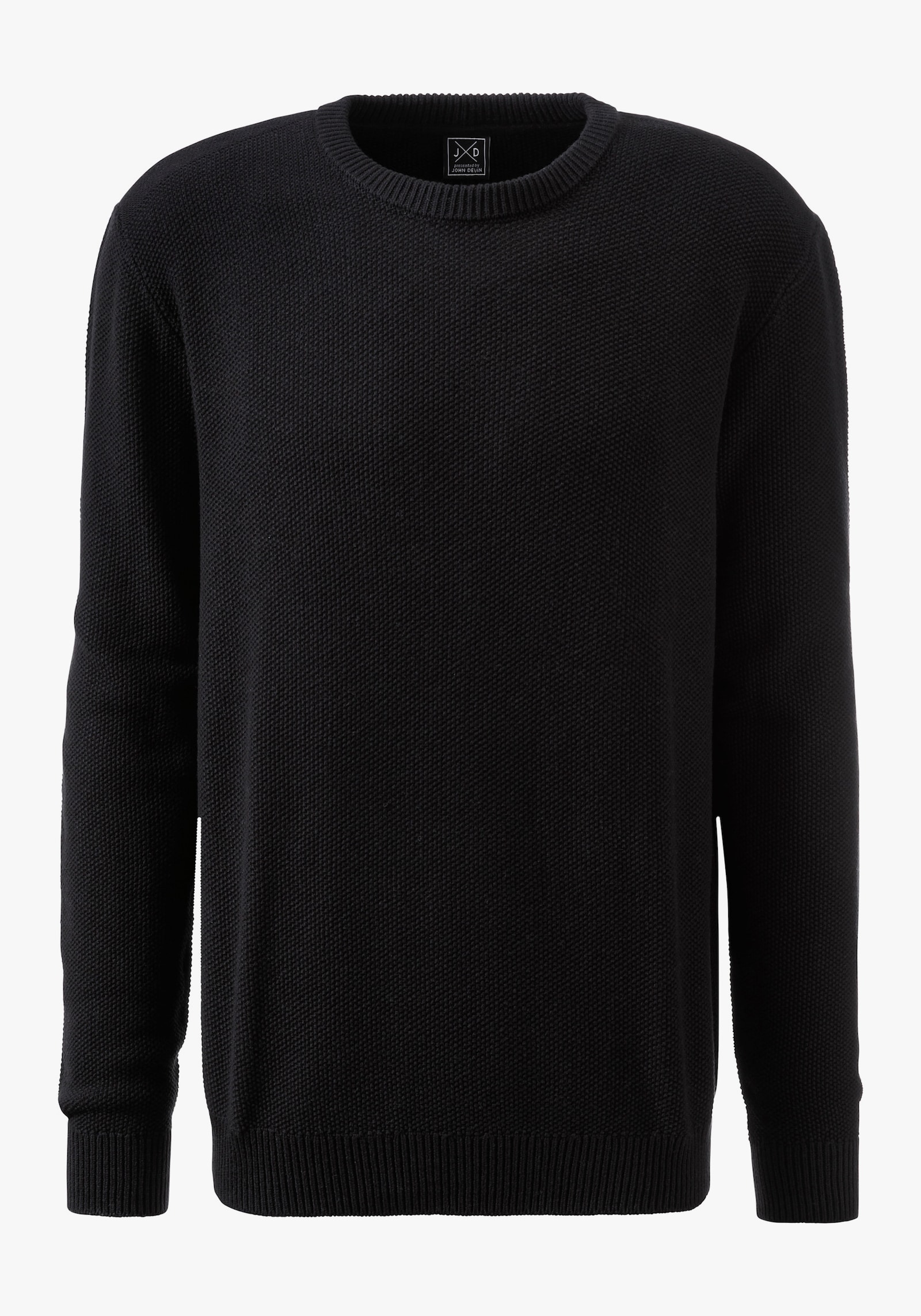 John Devin Strickpullover - schwarz