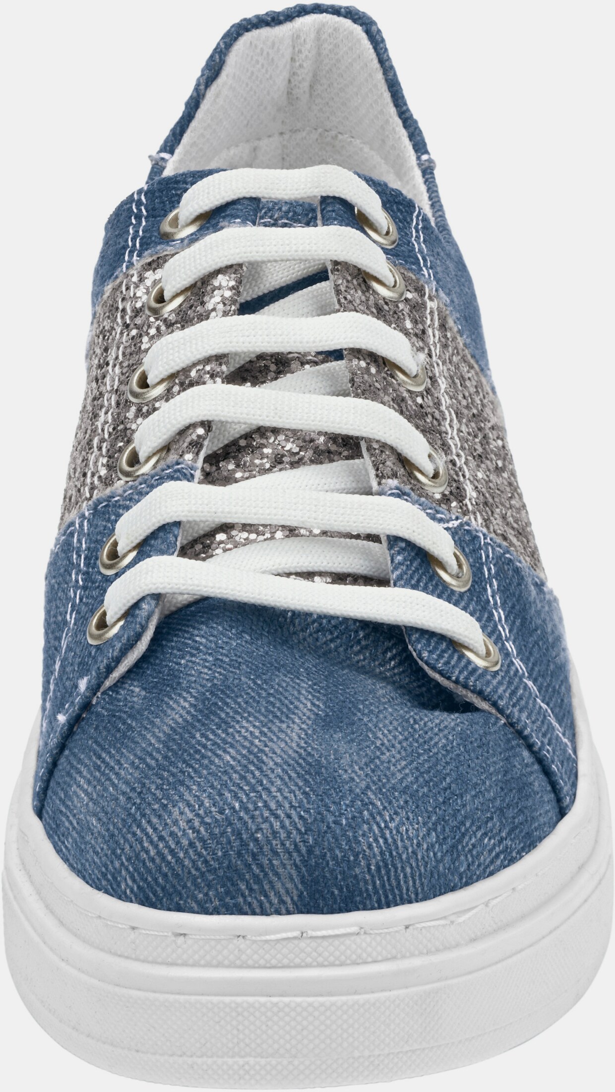Andrea Conti Sneaker - jeansblauw/zilverkleurig