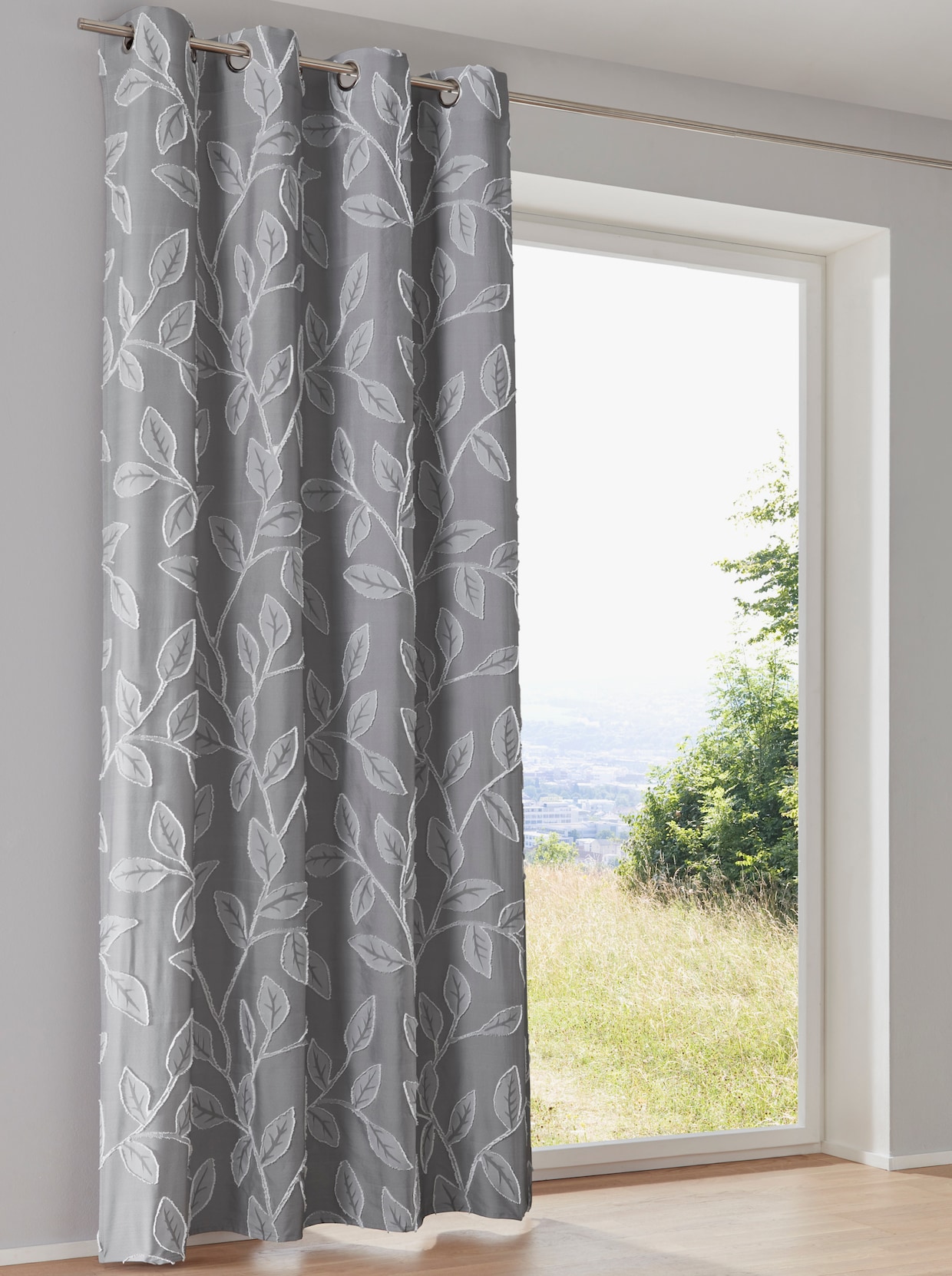 heine home Dekoschal - grau