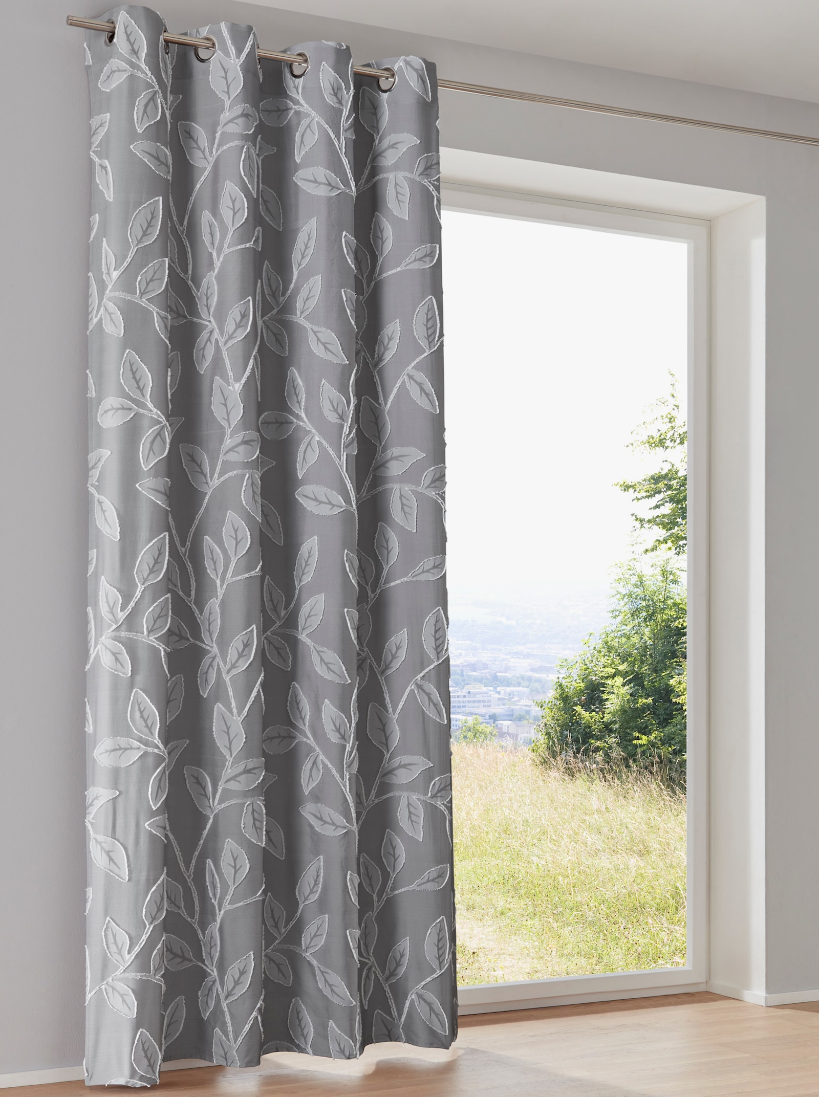 heine home gordijnen - grijs