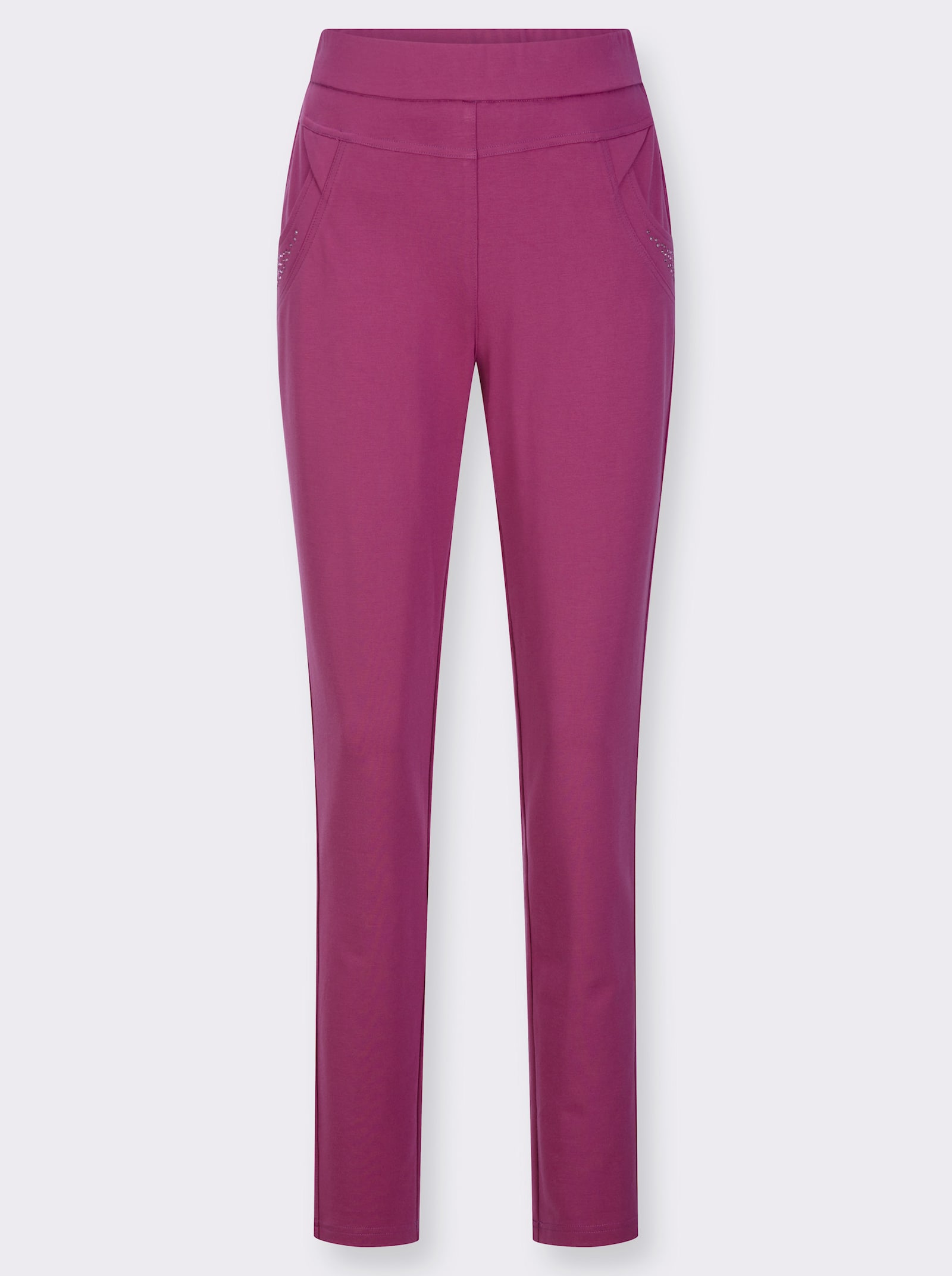 Schlupfhose mit Glitzersteinchen-Deko - erika