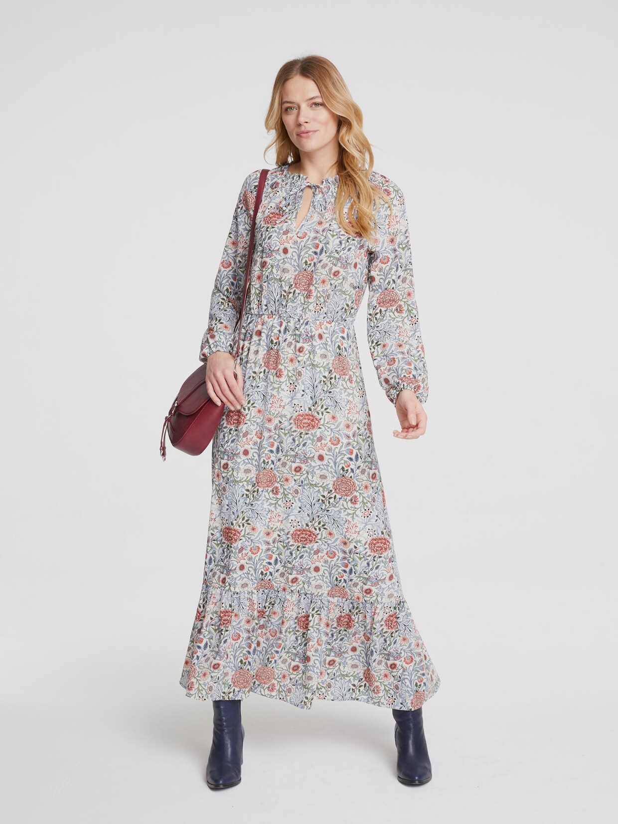 Linea Tesini Druck-Kleid - bunt