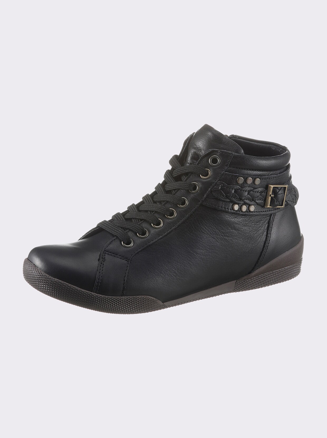 Andrea Conti Stiefelette - schwarz