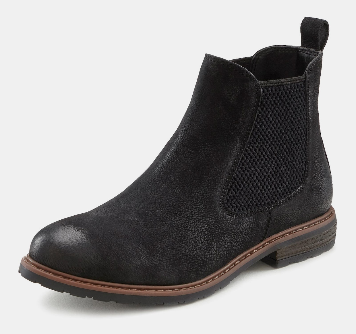 LASCANA Stiefelette - schwarz
