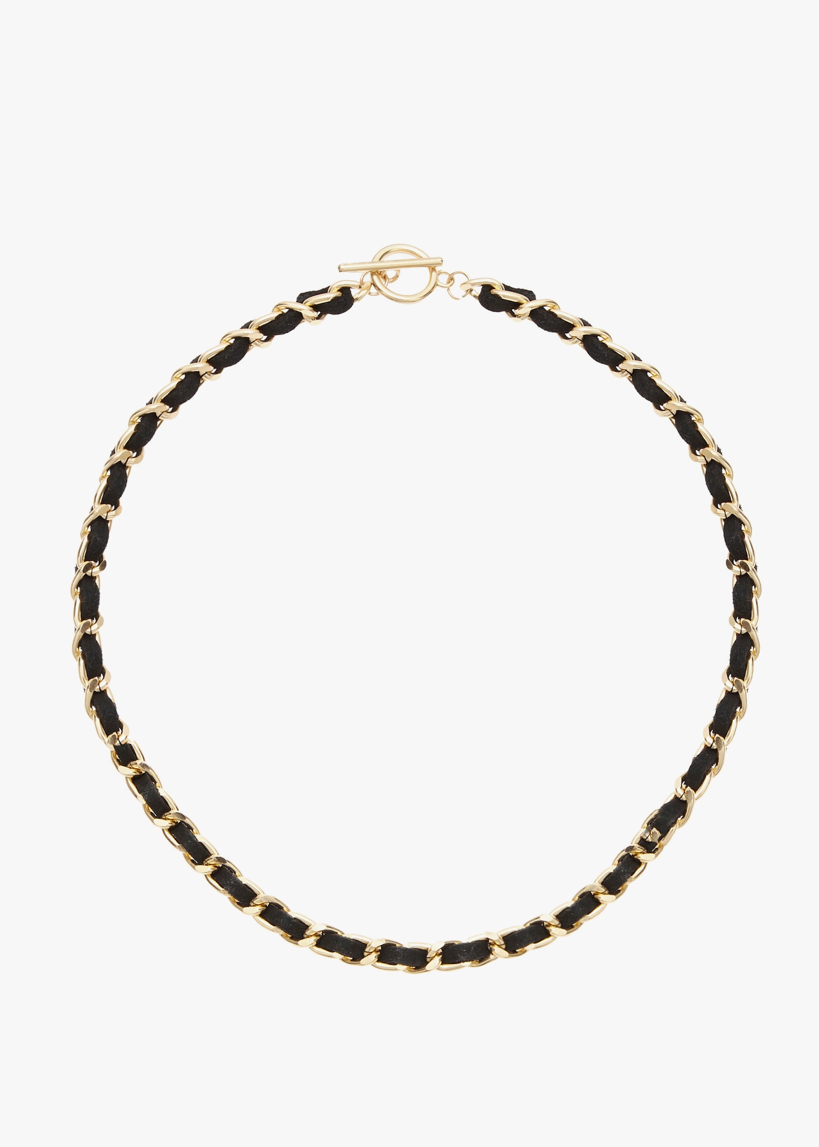 LASCANA Schakelketting - goudkleur/zwart