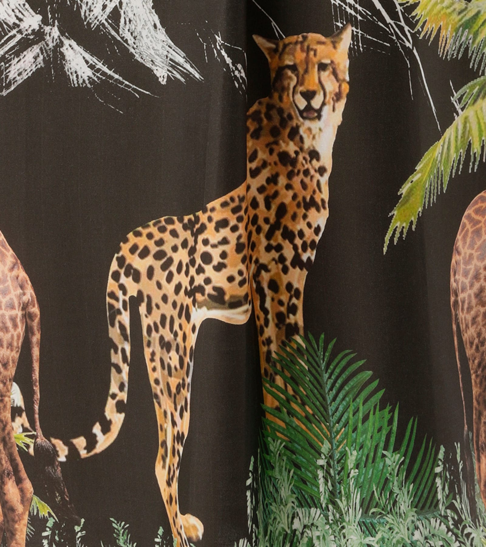 Aniston PLUS Blusenkleid - anthrazit-olive