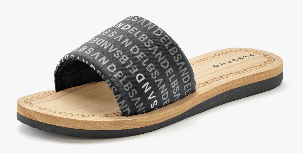 Elbsand Badslippers - zwart