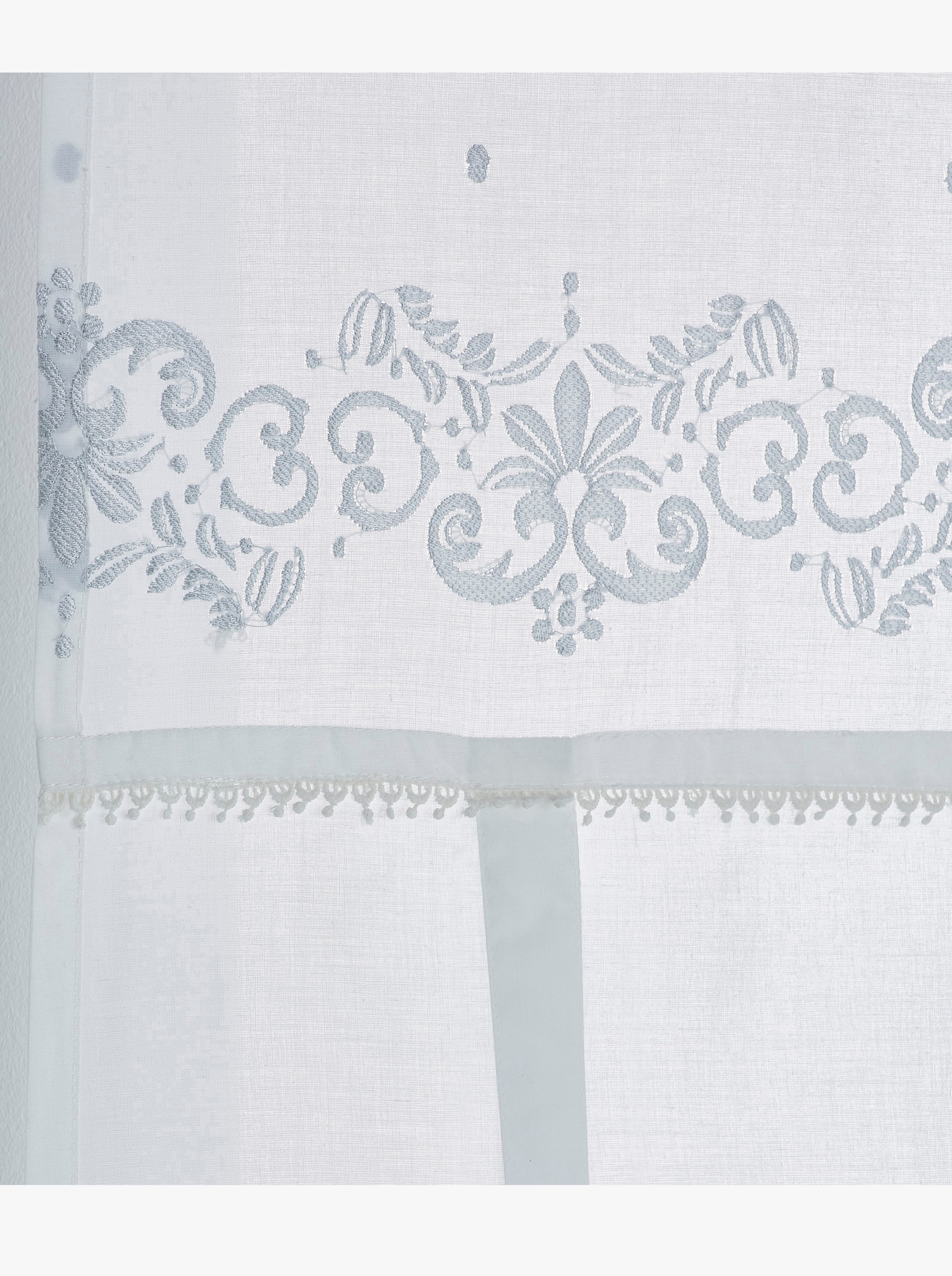 heine home Bändchenrollo - offwhite