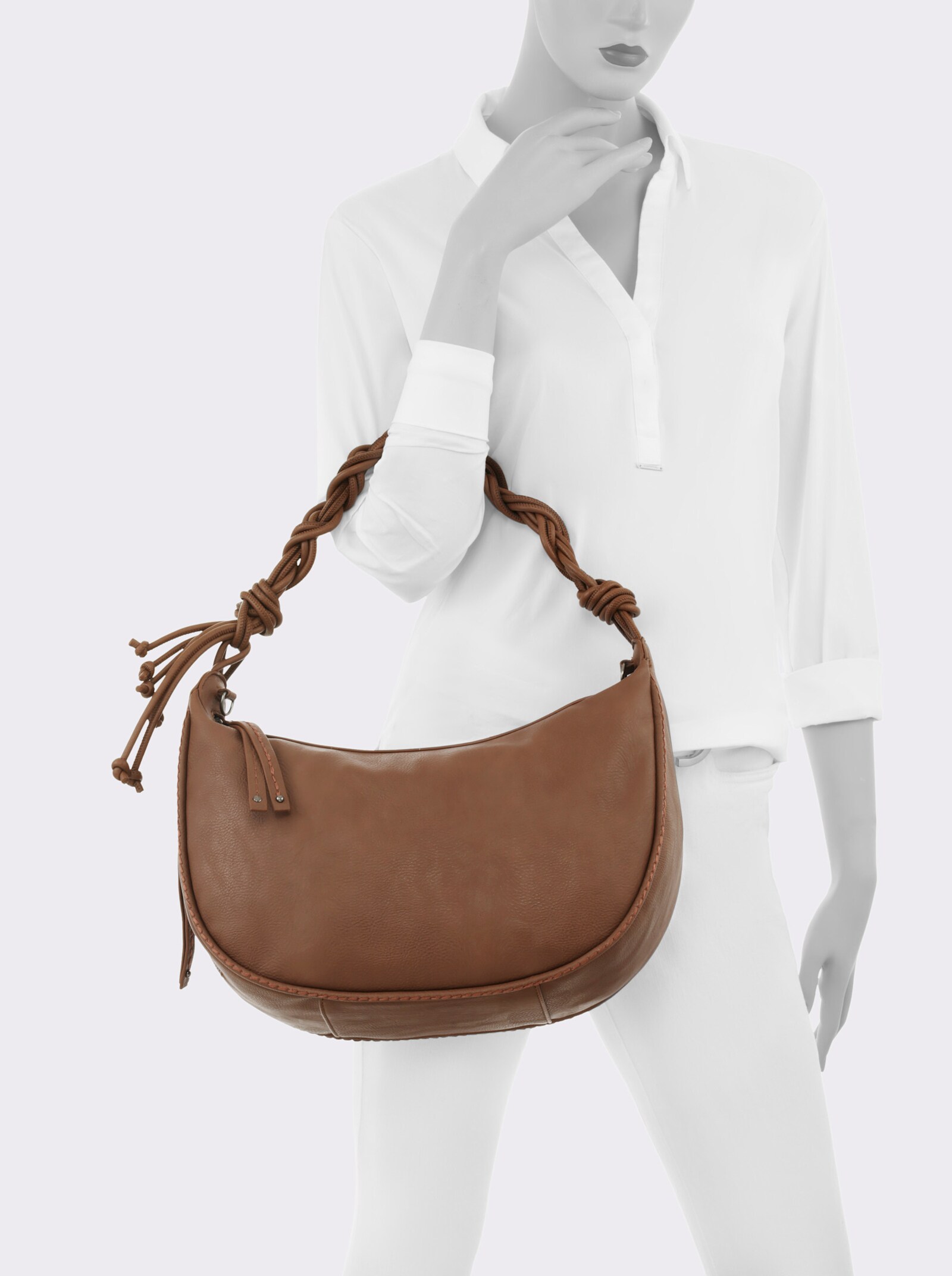 heine Tasche - rotbraun