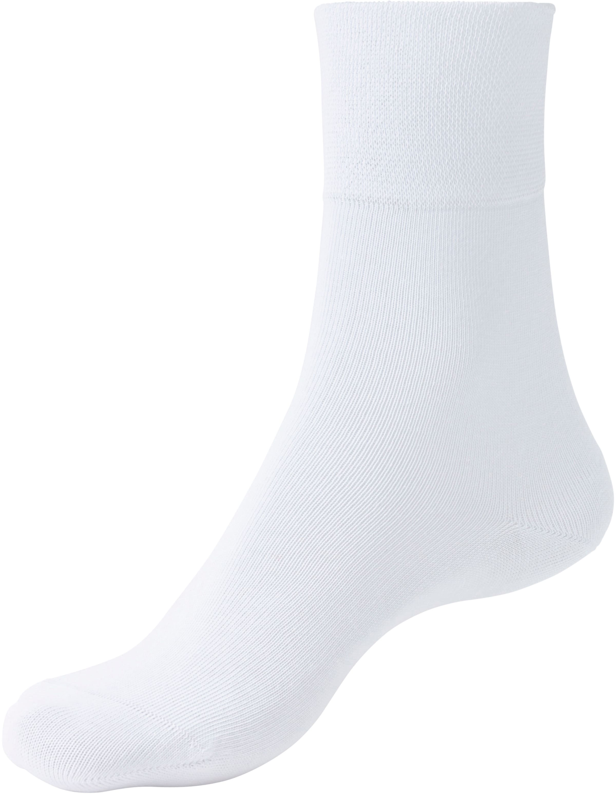 Venen Ex günstig Kaufen-Socken in 6x weiß von H.I.S. Socken in 6x weiß von H.I.S <![CDATA[Dir Socken von H.I.S sind nicht nur was für Diabetiker. Das extrabreite, venenfreundliche Softbündchen schnürt nicht ein und kann somit die Durchblutung fördern. Diesen Allrou