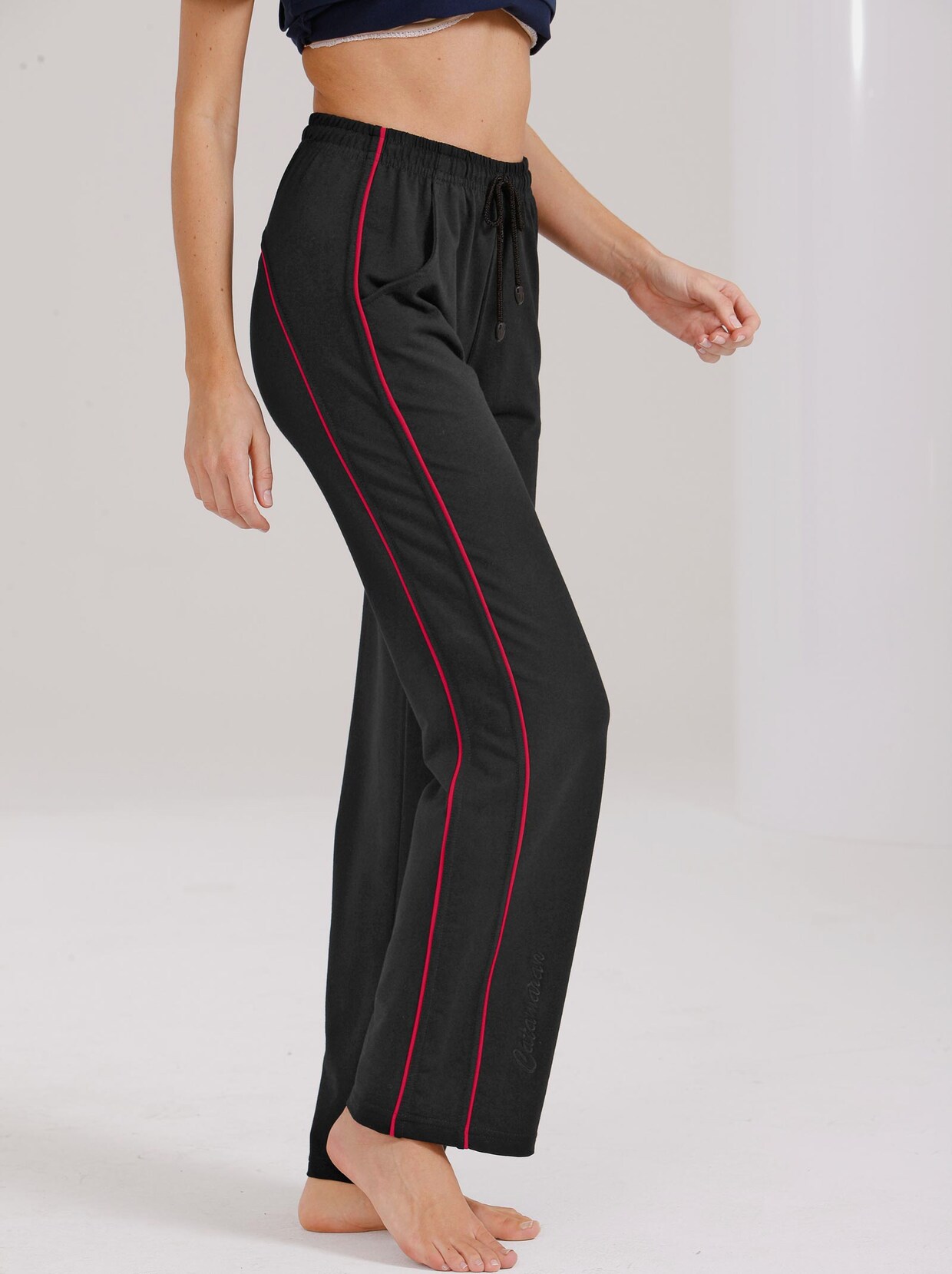 Catamaran Sports Freizeithose - schwarz-rot