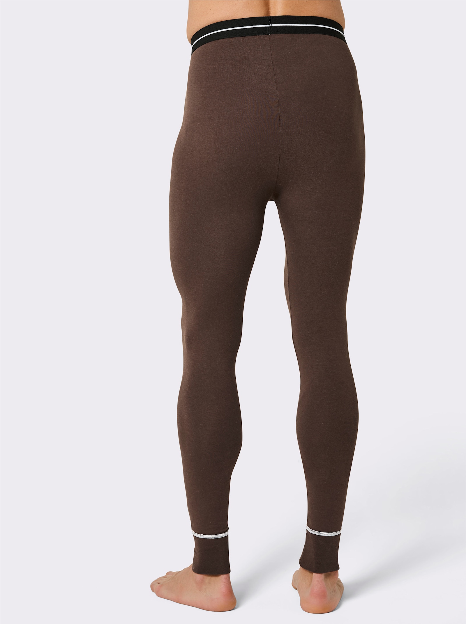 wäschepur men Hose lang - schoko